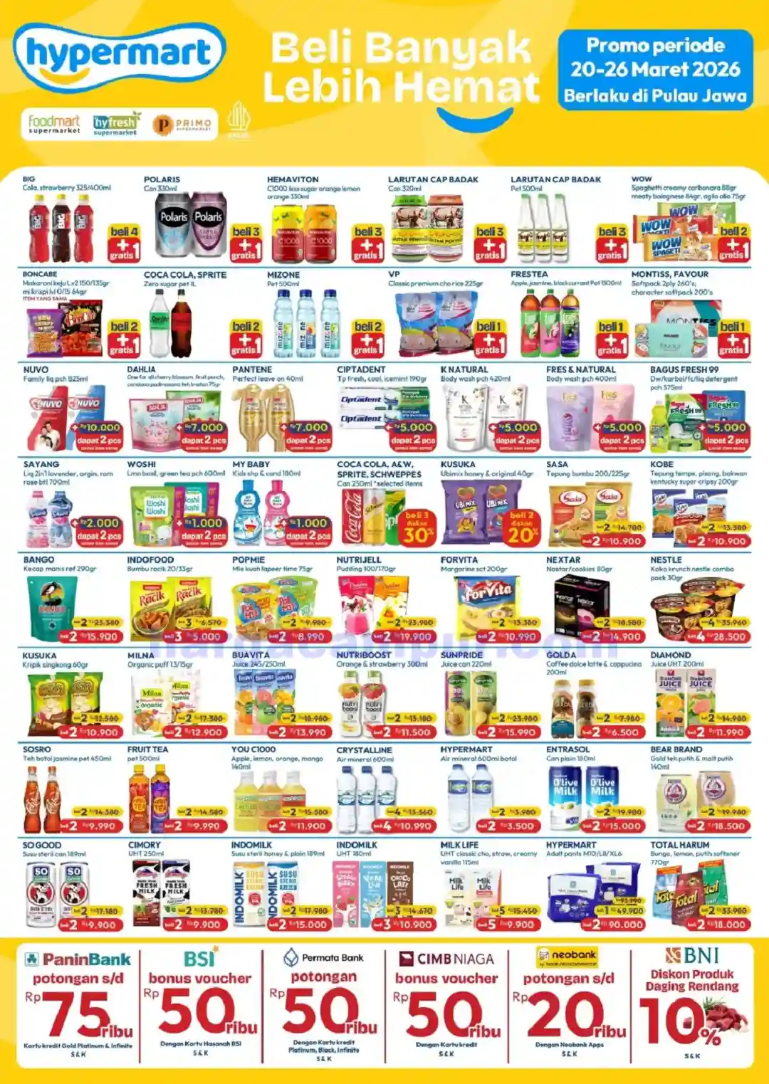 Katalog Promo JSM Hypermart Terbaru 20 - 22 Maret 2026 6 Katalog Promo JSM Hypermart Terbaru 20 26 Maret 2026 5