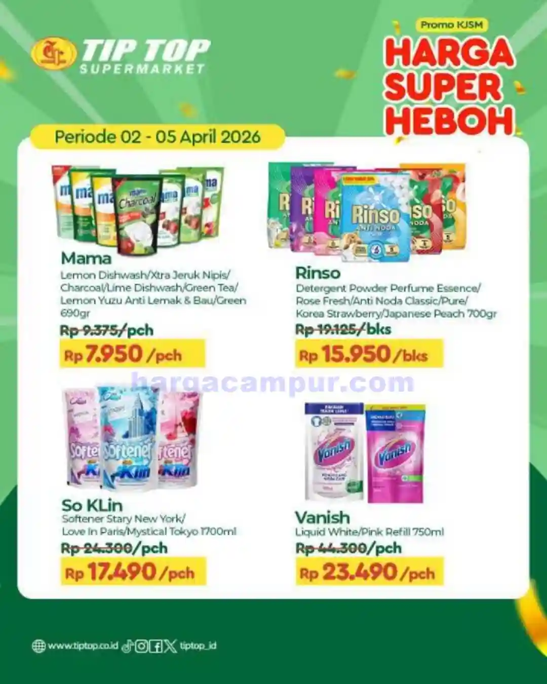 Katalog Promo JSM TIPTOP Swalayan Terbaru 10 - 12 April 2026 5 Katalog Promo JSM TIPTOP Swalayan Terbaru 2 5 April 2026 4