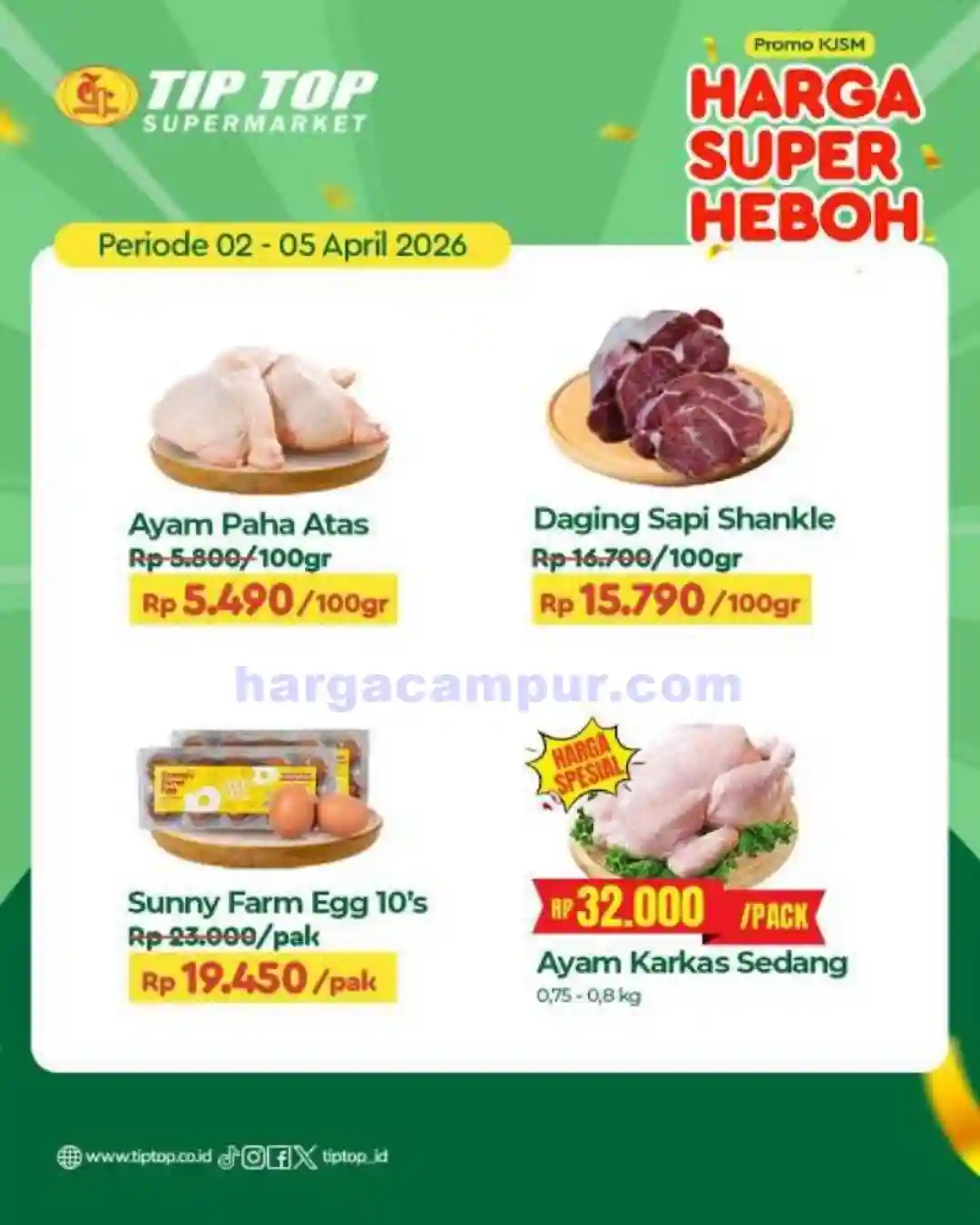 Katalog Promo JSM TIPTOP Swalayan Terbaru 10 - 12 April 2026 3 Katalog Promo JSM TIPTOP Swalayan Terbaru 2 5 April 2026 6