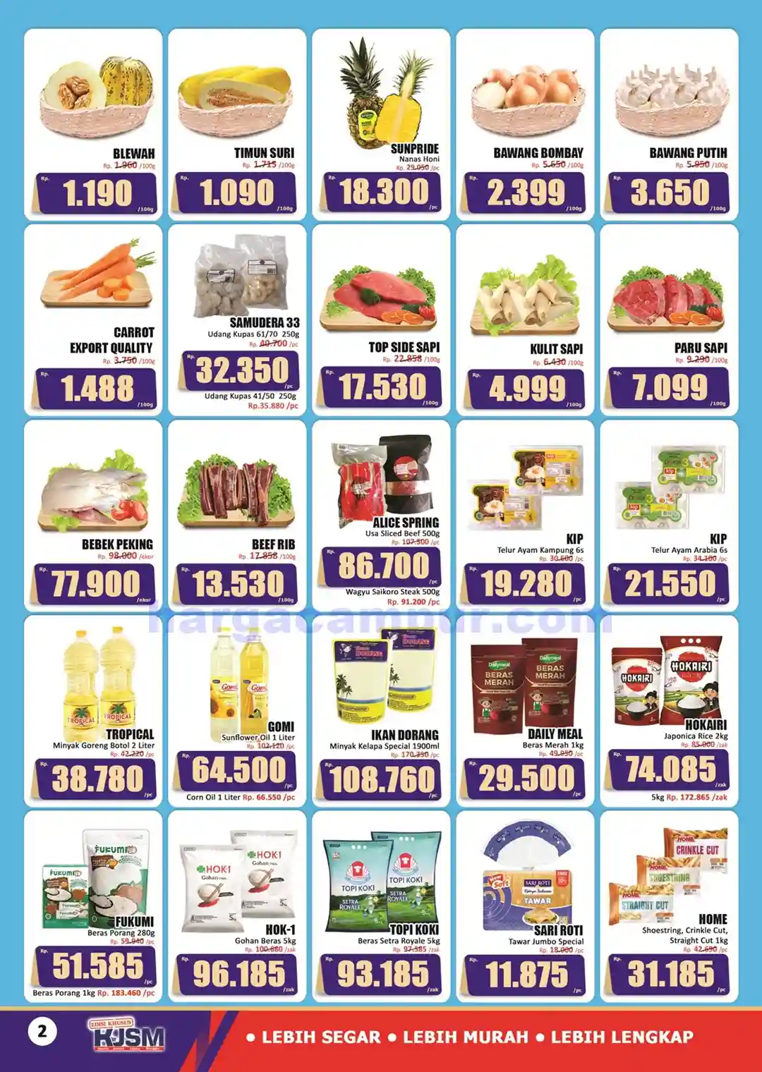 Promo KJSM Hari Hari Pasar Swalayan 12 - 15 Maret 2026 2 Katalog Promo KJSM HARI HARI Pasar Swalayan 12 15 Maret 2026 2