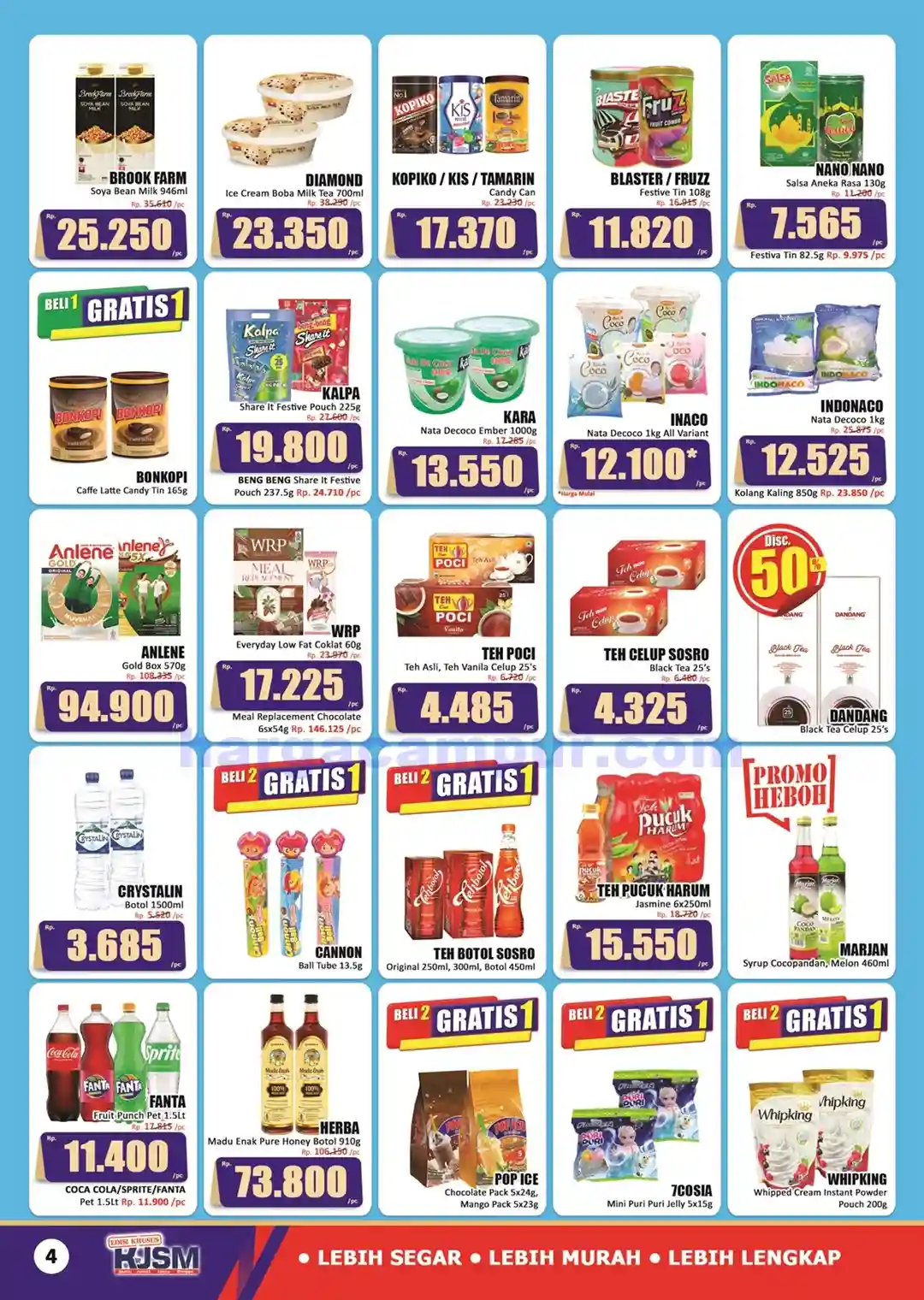 Promo KJSM Hari Hari Pasar Swalayan 12 - 15 Maret 2026 4 Katalog Promo KJSM HARI HARI Pasar Swalayan 12 15 Maret 2026 4