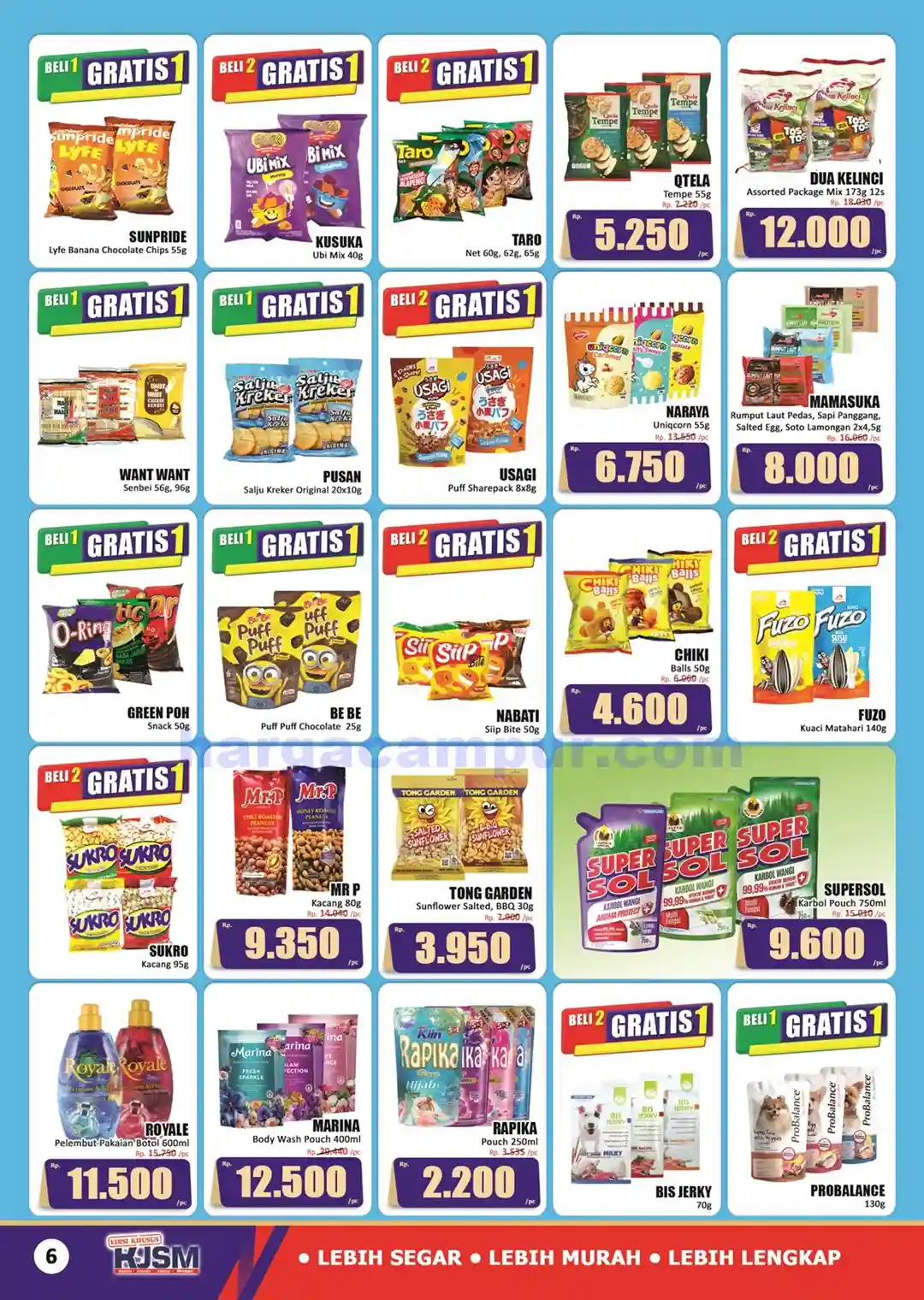 Promo KJSM Hari Hari Pasar Swalayan 12 - 15 Maret 2026 6 Katalog Promo KJSM HARI HARI Pasar Swalayan 12 15 Maret 2026 6