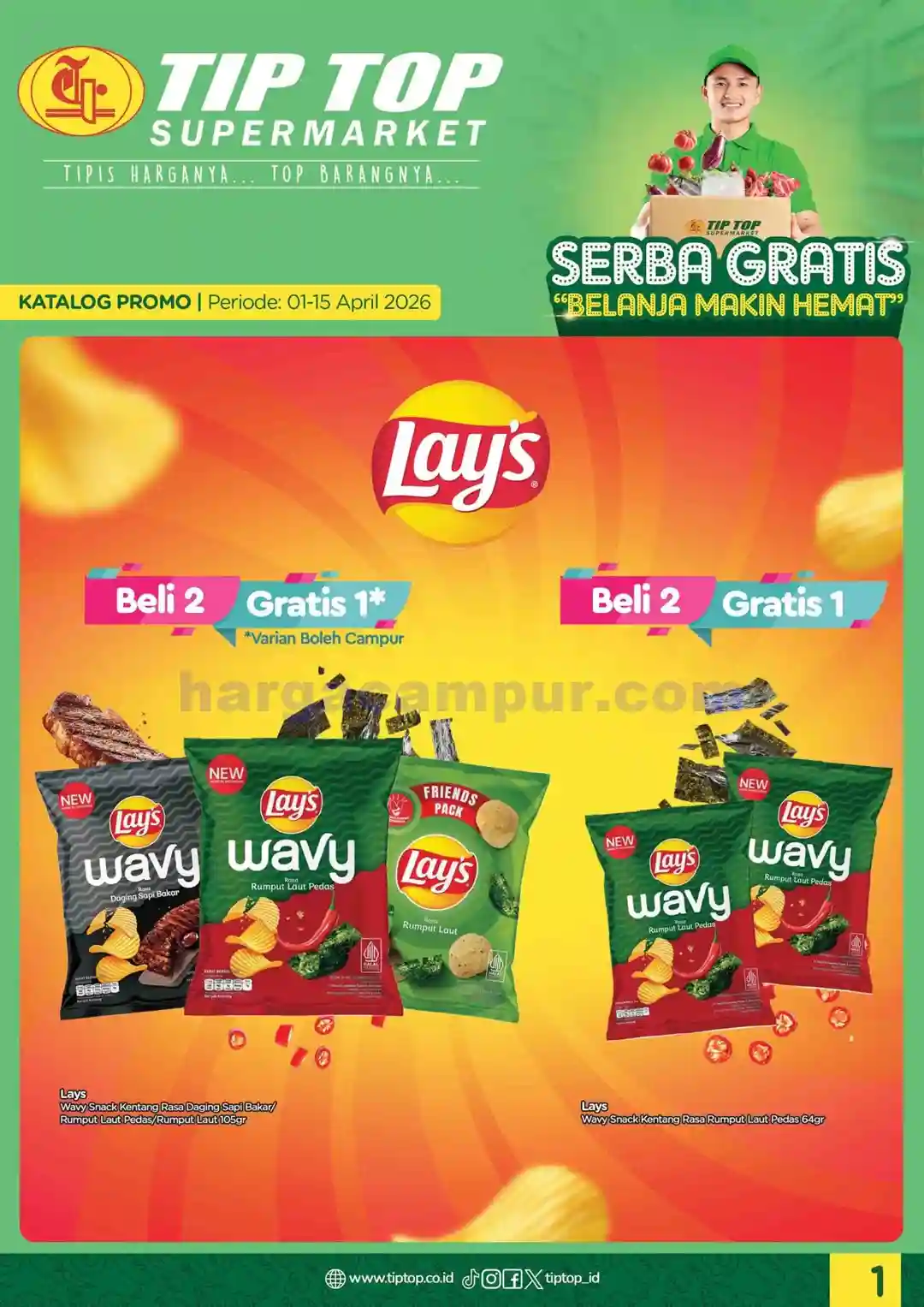 Katalog Promo TIPTOP Swalayan Terbaru 1 - 15 April 2026 1 Katalog Promo TIPTOP Swalayan Terbaru 1 15 April 2026 1