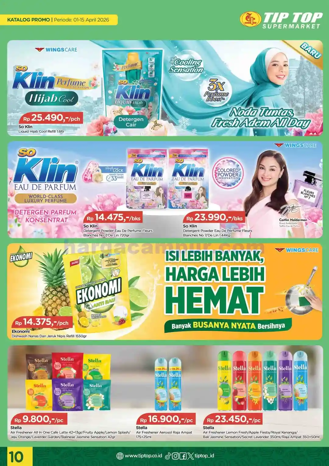 Katalog Promo TIPTOP Swalayan Terbaru 1 - 15 April 2026 10 Katalog Promo TIPTOP Swalayan Terbaru 1 15 April 2026 10