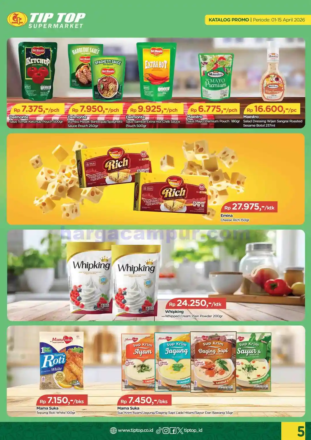 Katalog Promo TIPTOP Swalayan Terbaru 1 - 15 April 2026 5 Katalog Promo TIPTOP Swalayan Terbaru 1 15 April 2026 5
