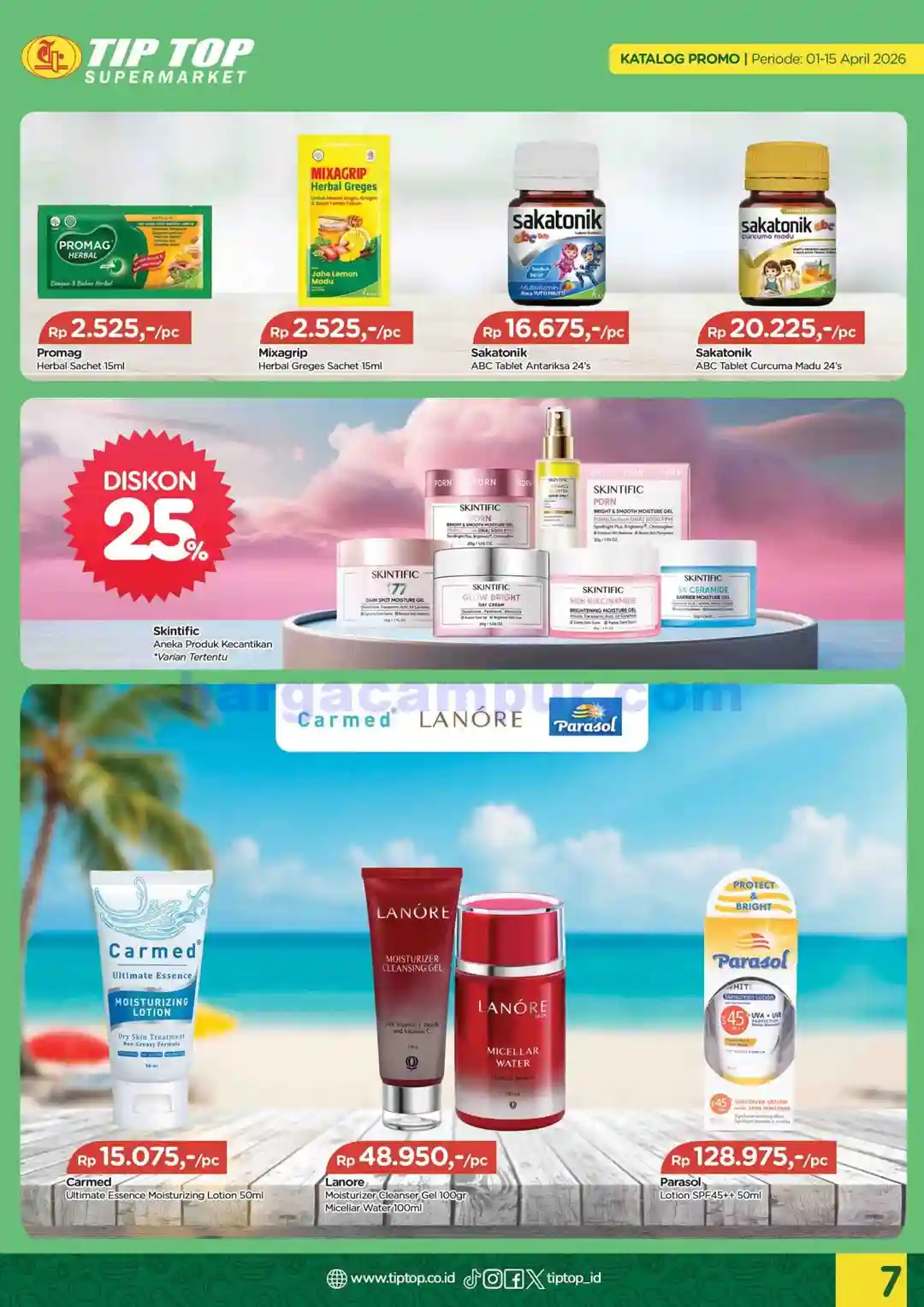 Katalog Promo TIPTOP Swalayan Terbaru 1 - 15 April 2026 7 Katalog Promo TIPTOP Swalayan Terbaru 1 15 April 2026 7