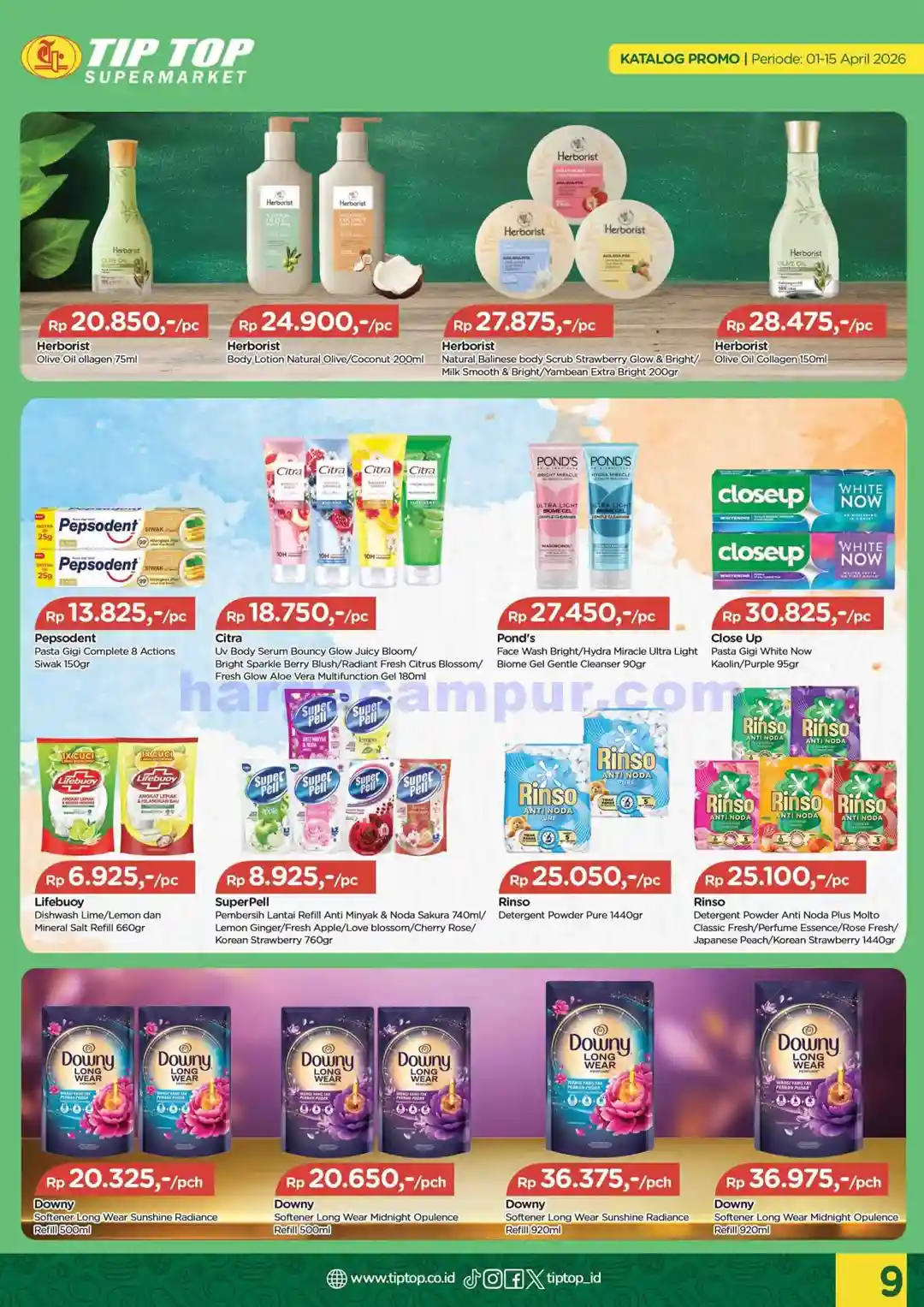 Katalog Promo TIPTOP Swalayan Terbaru 1 - 15 April 2026 9 Katalog Promo TIPTOP Swalayan Terbaru 1 15 April 2026 9