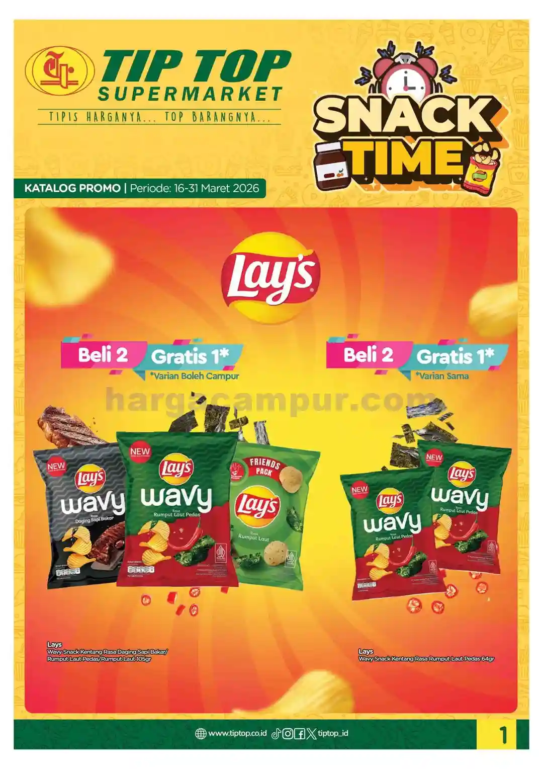Katalog Promo TIPTOP Swalayan Terbaru 16 - 31 Maret 2026 11 Katalog Promo TIPTOP Swalayan Terbaru 16 31 Maret 2026 11