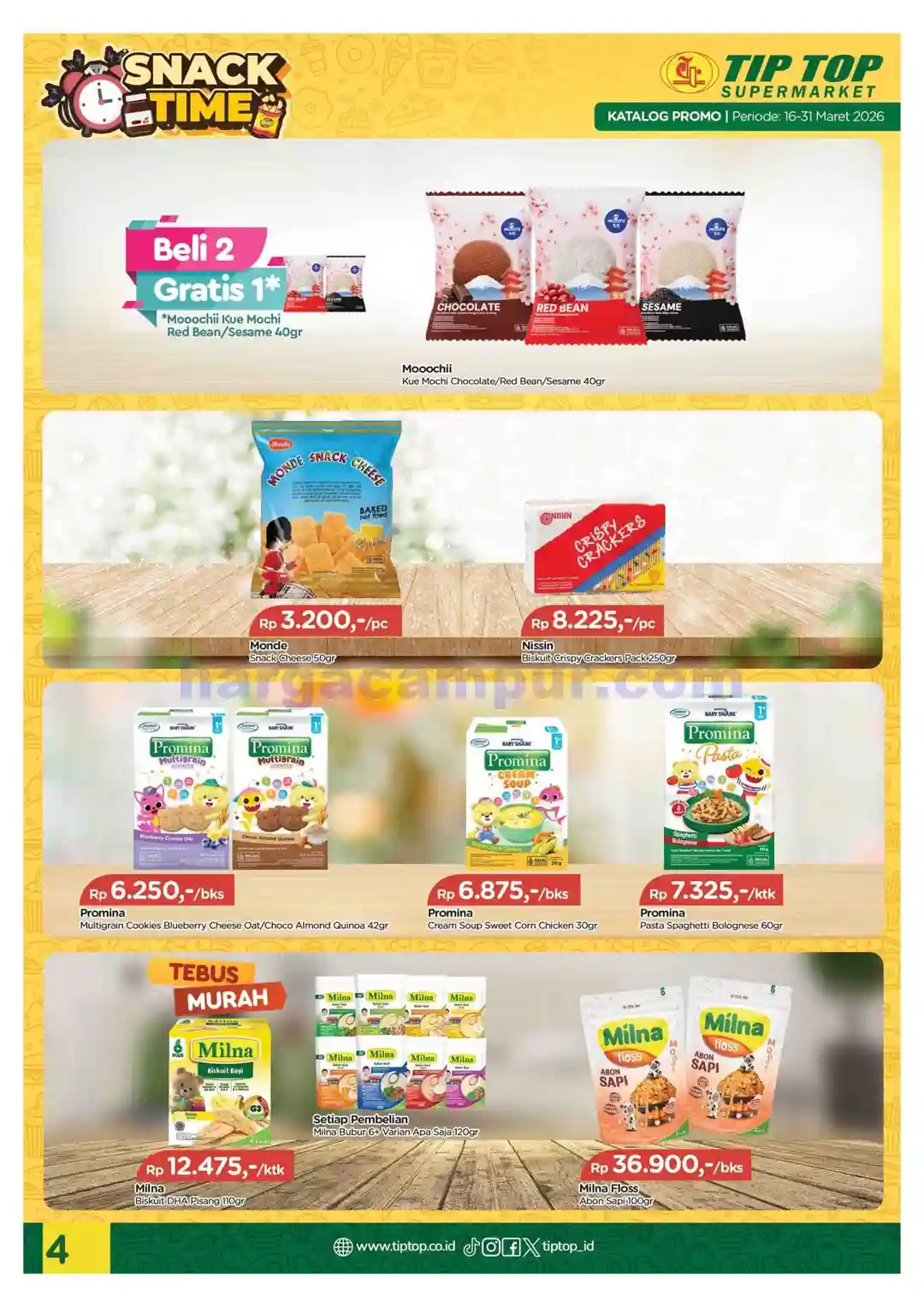 Katalog Promo TIPTOP Swalayan Terbaru 16 - 31 Maret 2026 14 Katalog Promo TIPTOP Swalayan Terbaru 16 31 Maret 2026 14