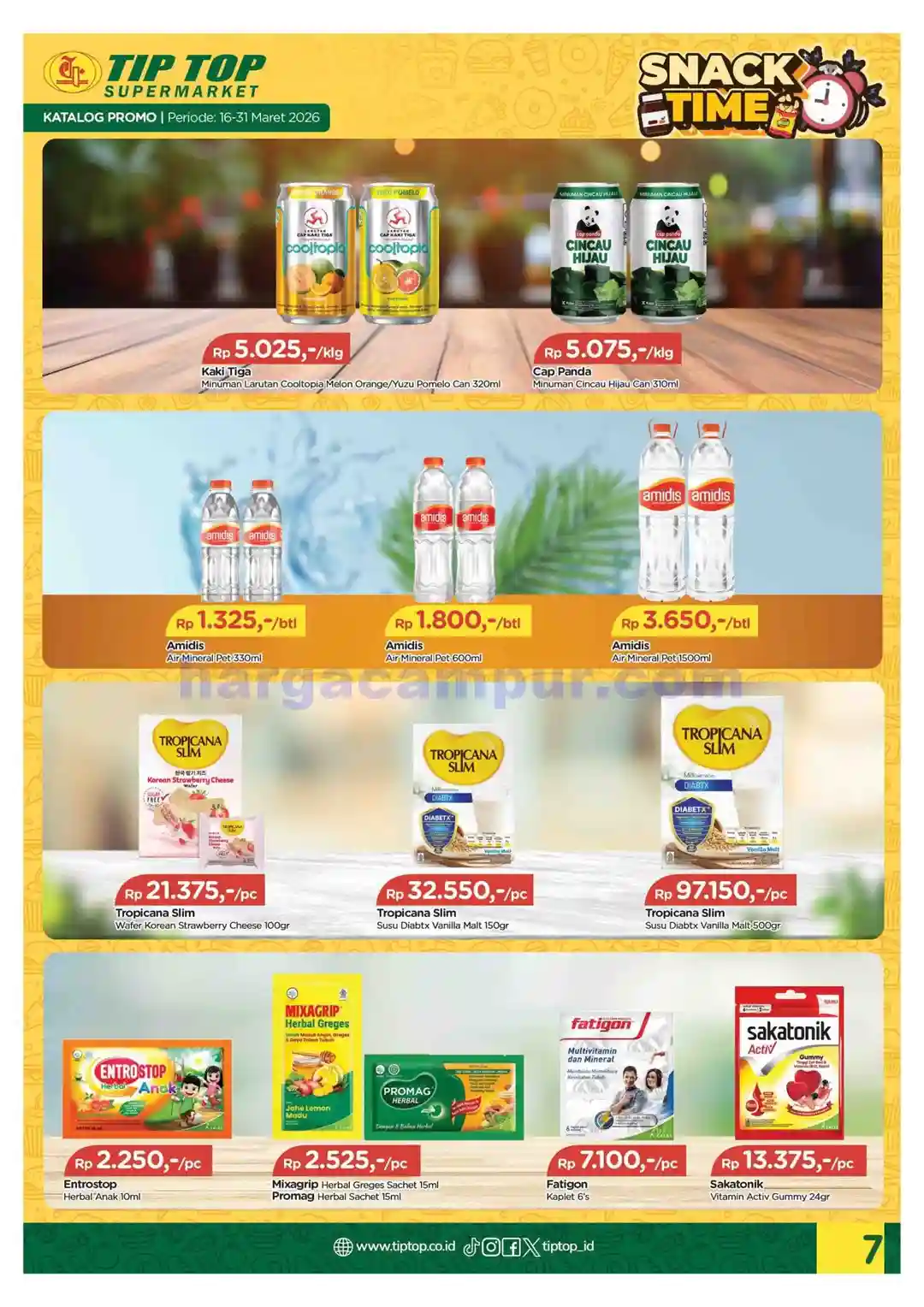 Katalog Promo TIPTOP Swalayan Terbaru 16 - 31 Maret 2026 17 Katalog Promo TIPTOP Swalayan Terbaru 16 31 Maret 2026 17