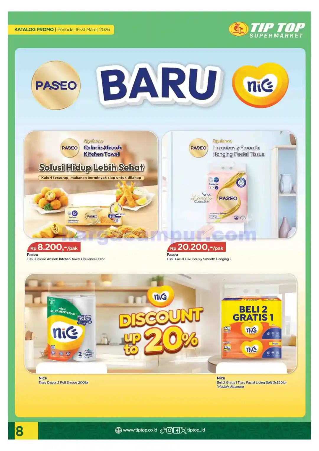 Katalog Promo TIPTOP Swalayan Terbaru 16 - 31 Maret 2026 18 Katalog Promo TIPTOP Swalayan Terbaru 16 31 Maret 2026 18