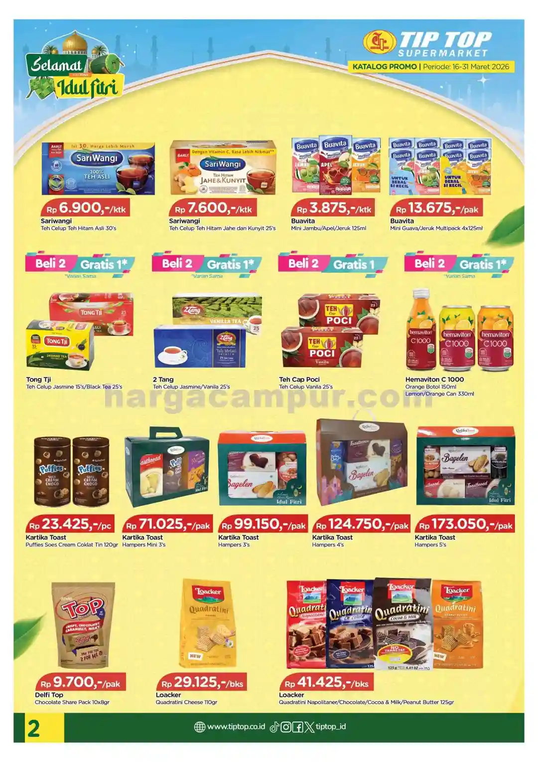 Katalog Promo TIPTOP Swalayan Terbaru 16 - 31 Maret 2026 2 Katalog Promo TIPTOP Swalayan Terbaru 16 31 Maret 2026 2