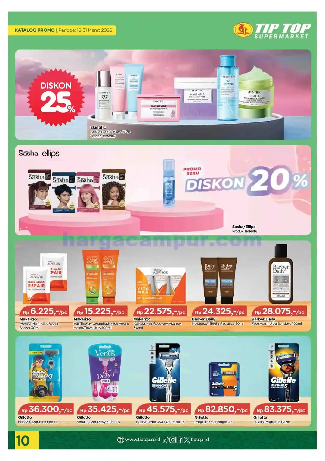 Katalog Promo TIPTOP Swalayan Terbaru 16 - 31 Maret 2026 20 Katalog Promo TIPTOP Swalayan Terbaru 16 31 Maret 2026 20