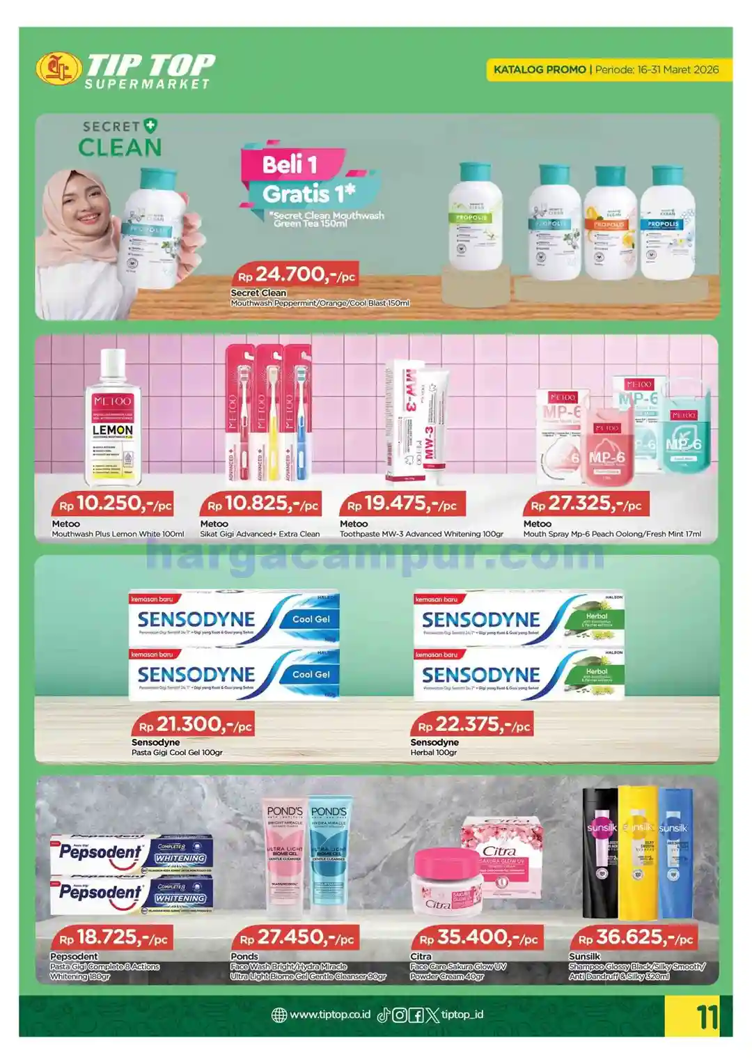 Katalog Promo TIPTOP Swalayan Terbaru 16 - 31 Maret 2026 21 Katalog Promo TIPTOP Swalayan Terbaru 16 31 Maret 2026 21