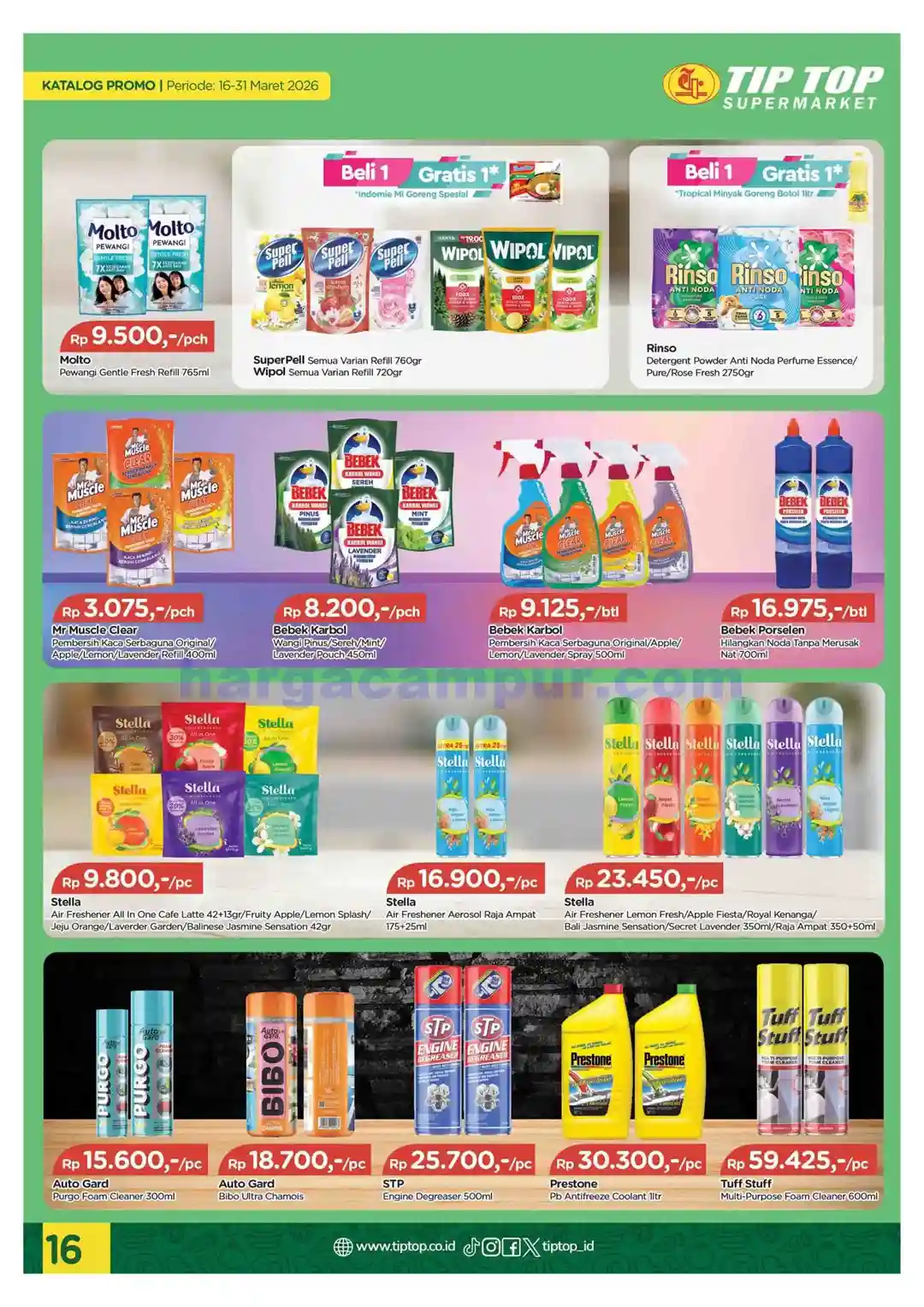 Katalog Promo TIPTOP Swalayan Terbaru 16 - 31 Maret 2026 26 Katalog Promo TIPTOP Swalayan Terbaru 16 31 Maret 2026 26