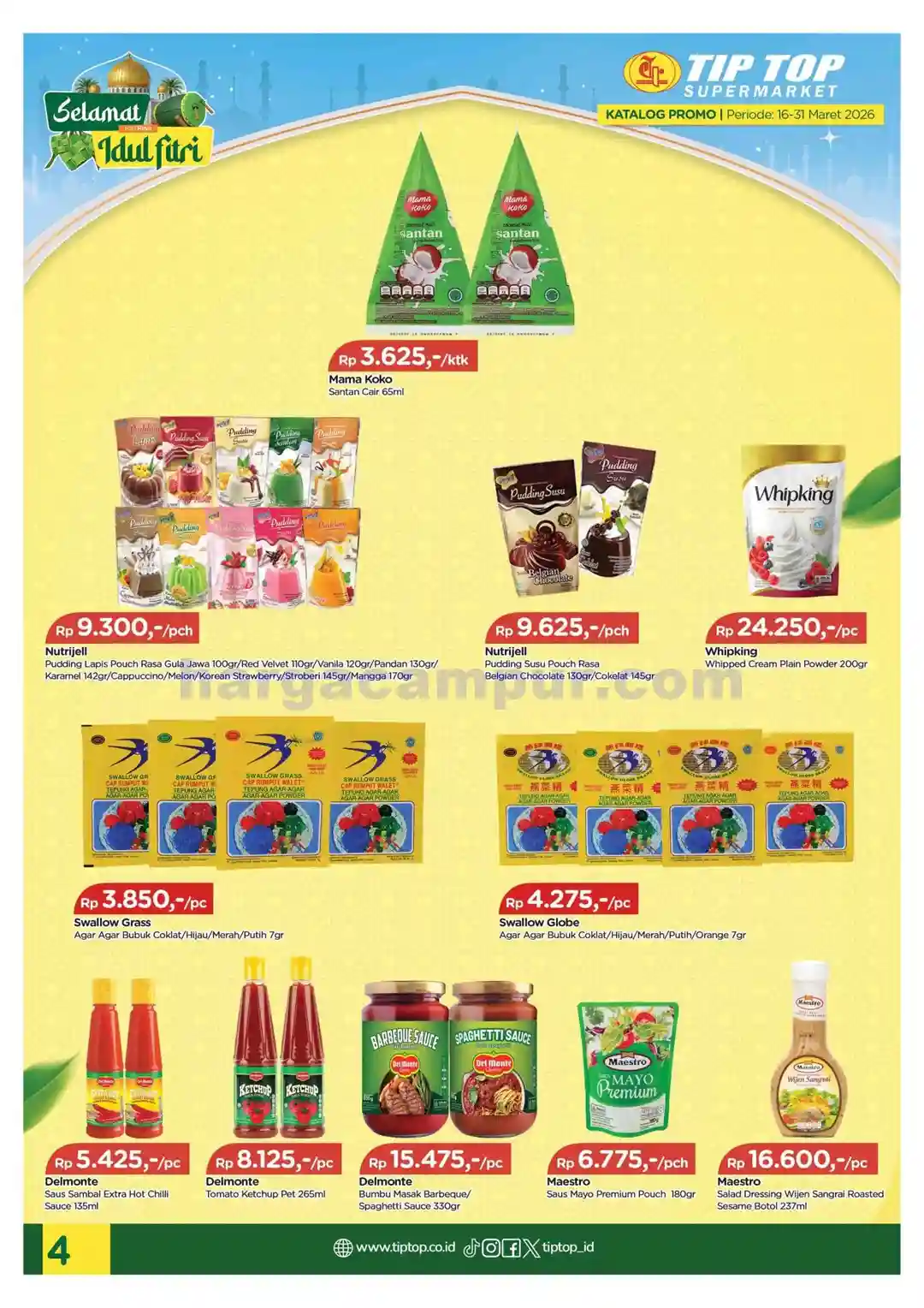 Katalog Promo TIPTOP Swalayan Terbaru 16 - 31 Maret 2026 4 Katalog Promo TIPTOP Swalayan Terbaru 16 31 Maret 2026 4