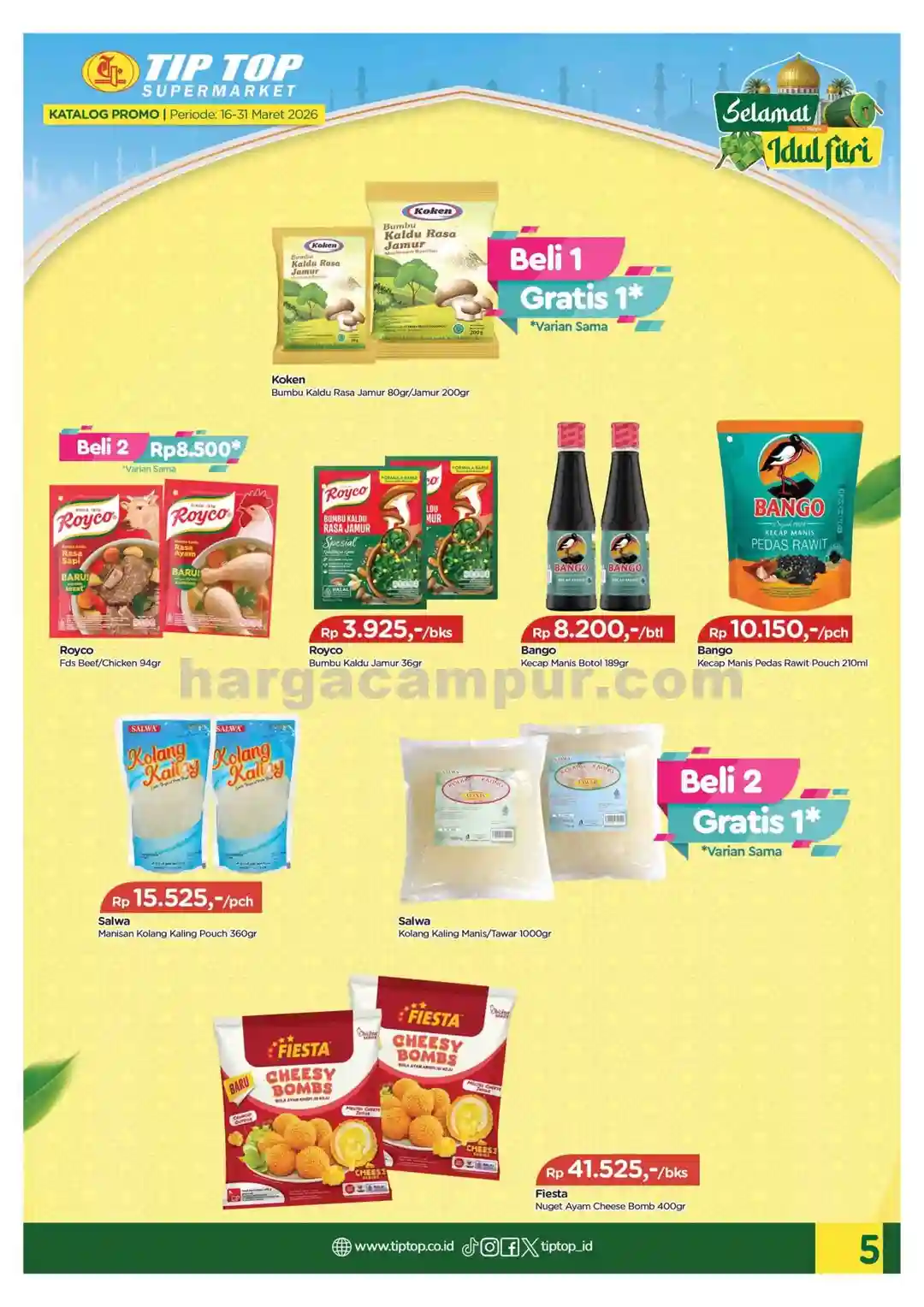 Katalog Promo TIPTOP Swalayan Terbaru 16 - 31 Maret 2026 5 Katalog Promo TIPTOP Swalayan Terbaru 16 31 Maret 2026 5
