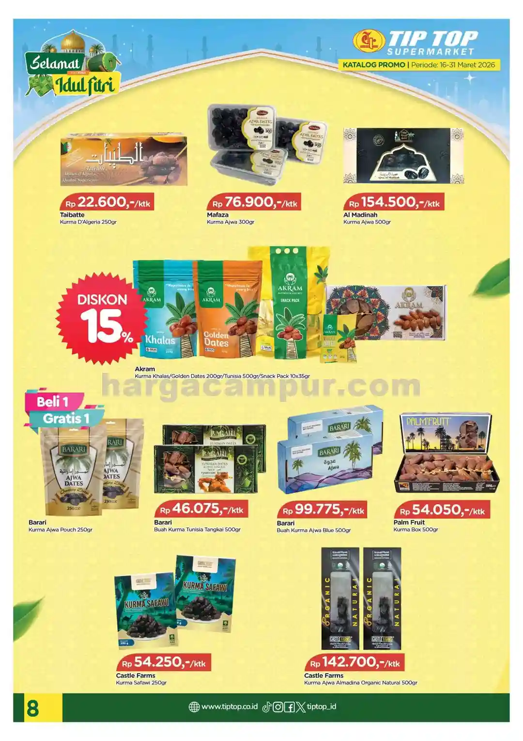 Katalog Promo TIPTOP Swalayan Terbaru 16 - 31 Maret 2026 8 Katalog Promo TIPTOP Swalayan Terbaru 16 31 Maret 2026 8