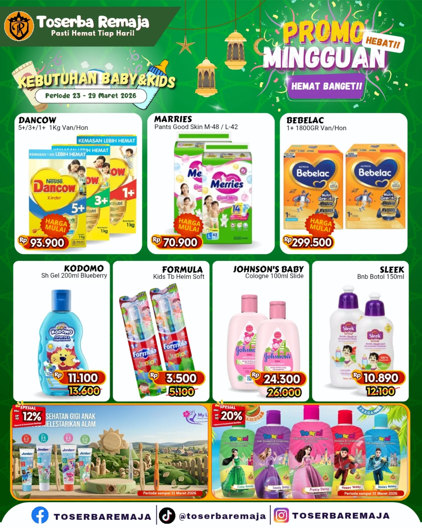 Katalog Promo Toko Remaja Toserba 30 Mar - 5 Apr 2026 3 Katalog Promo Toko Remaja Toserba 23 29 Maret 2026 4