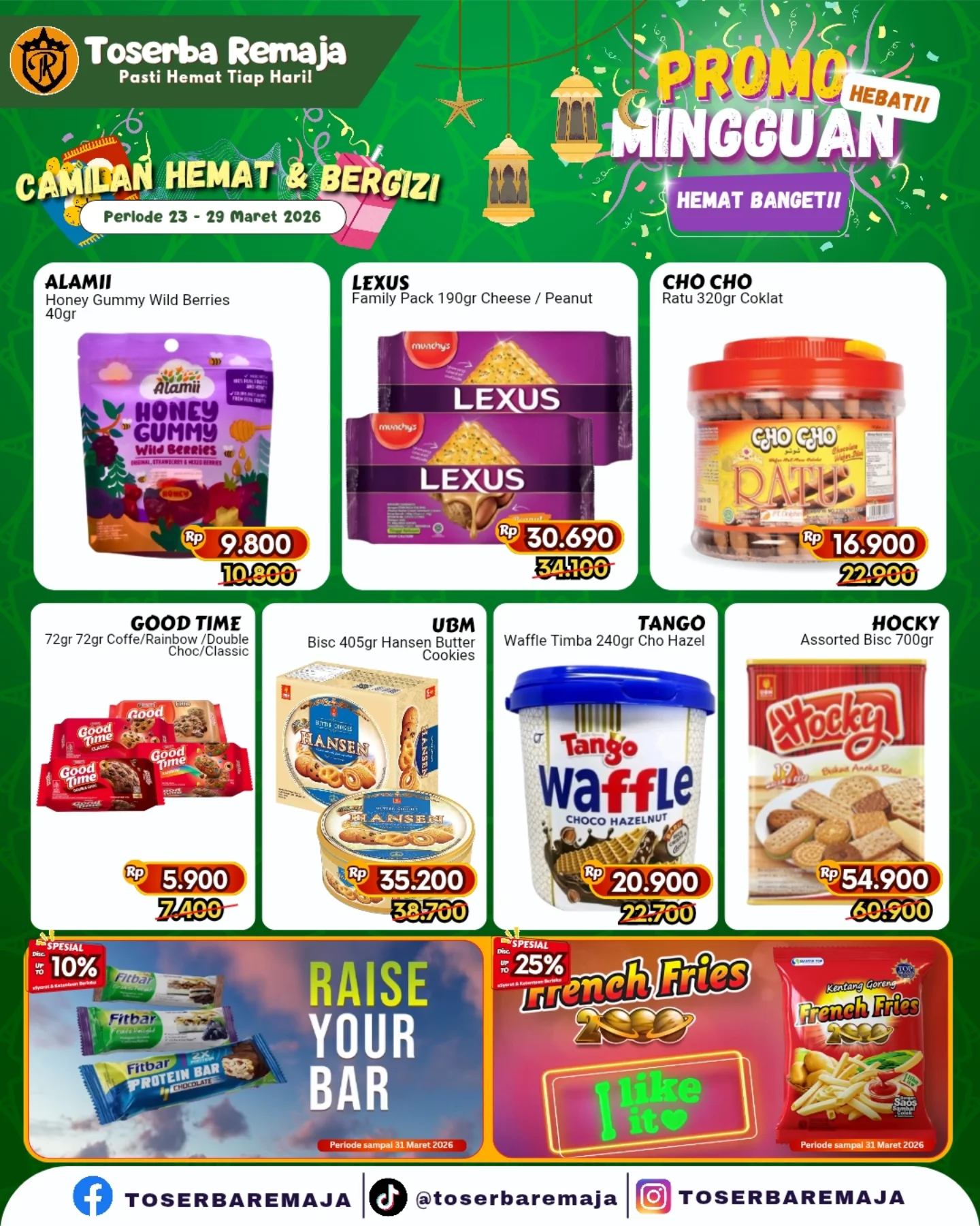 Katalog Promo Toko Remaja Toserba 30 Mar - 5 Apr 2026 1 Katalog Promo Toko Remaja Toserba 23 29 Maret 2026 6