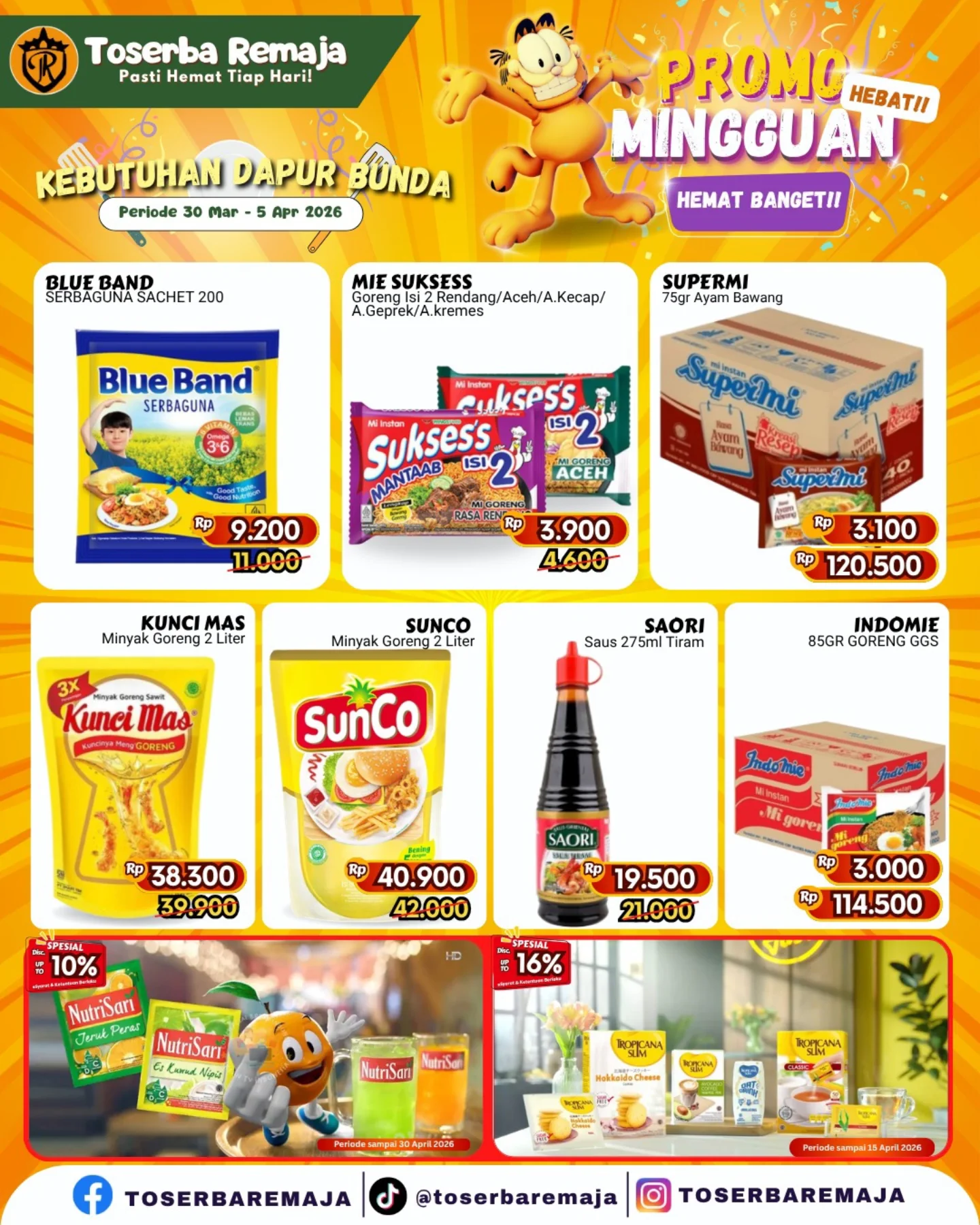 Katalog Promo Toko Remaja Toserba 6 - 12 April 2026 3 Katalog Promo Toko Remaja Toserba 30 Mar 5 Apr 2026 4