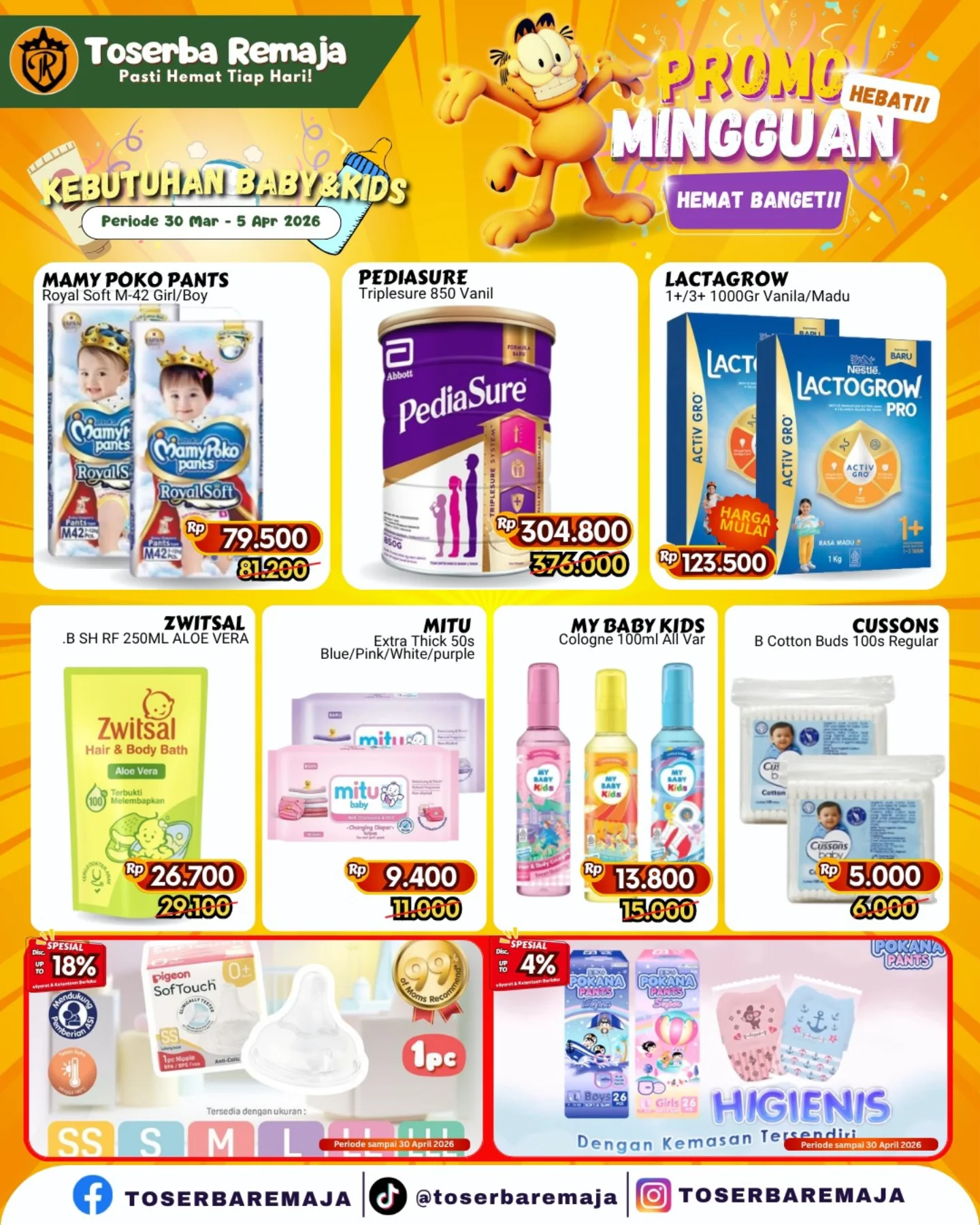 Katalog Promo Toko Remaja Toserba 6 - 12 April 2026 1 Katalog Promo Toko Remaja Toserba 30 Mar 5 Apr 2026 6