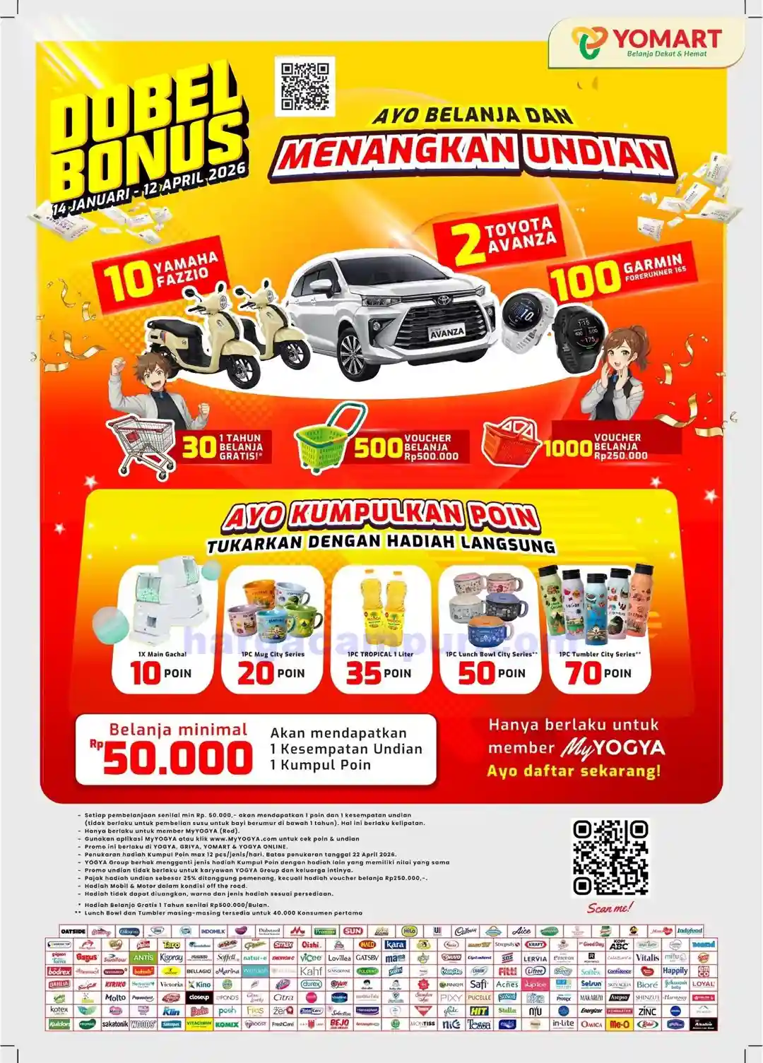 Katalog Promo Yomart Terbaru 27 Maret-9 April 2026 16 Katalog Promo Yomart Terbaru 27 Maret - 9 April 2026.