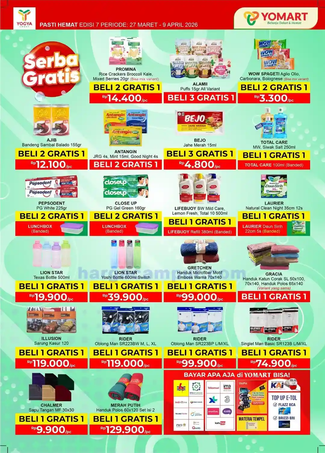 Katalog Promo Yomart Terbaru 27 Maret-9 April 2026 4 Katalog Promo Yomart Terbaru 27 Maret 9 April 2026 13