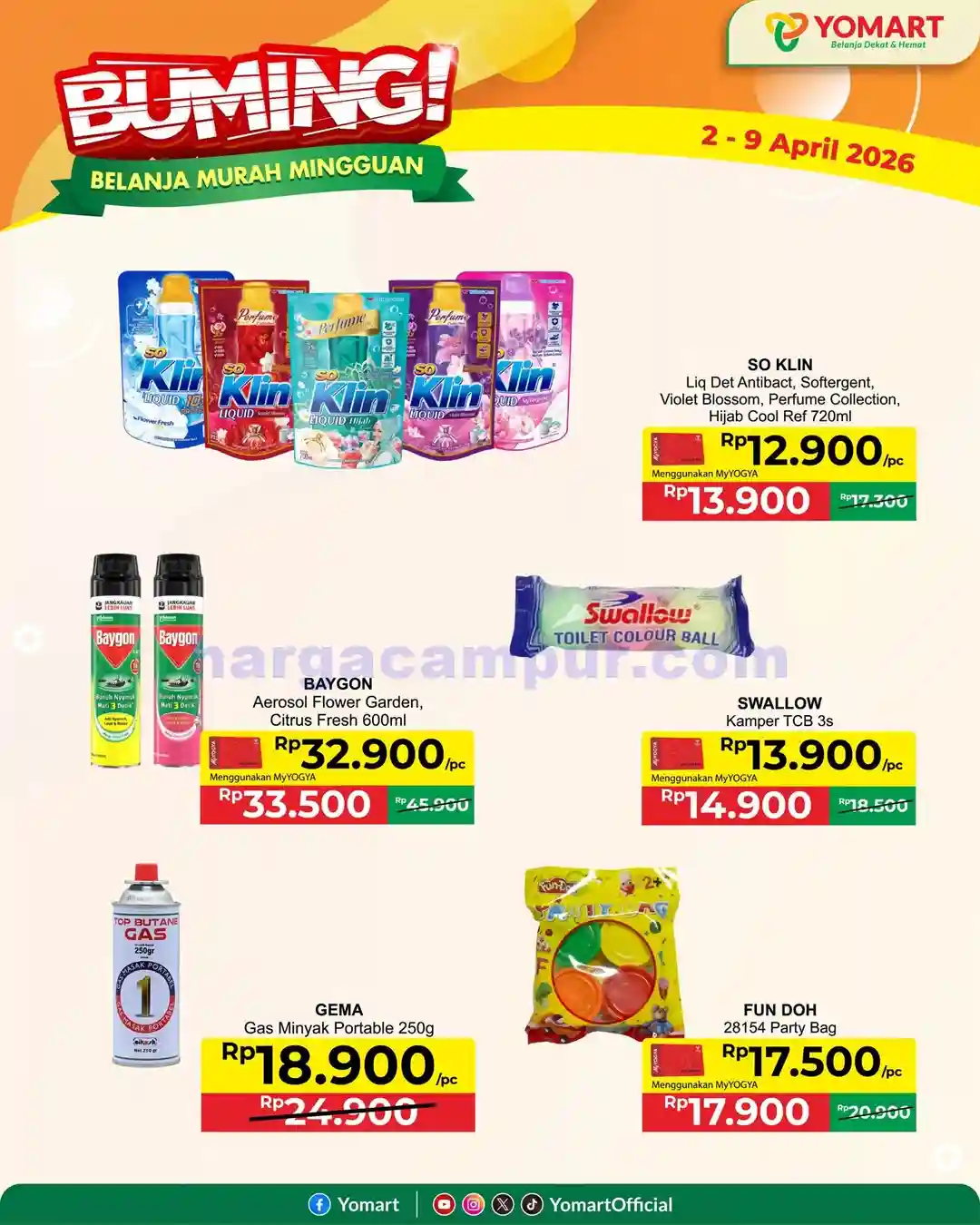 Katalog Promo Yomart Weekend Terbaru 3 - 9 April 2026 12 Katalog Promo Yomart Weekend Terbaru 3 - 9 April 2026.