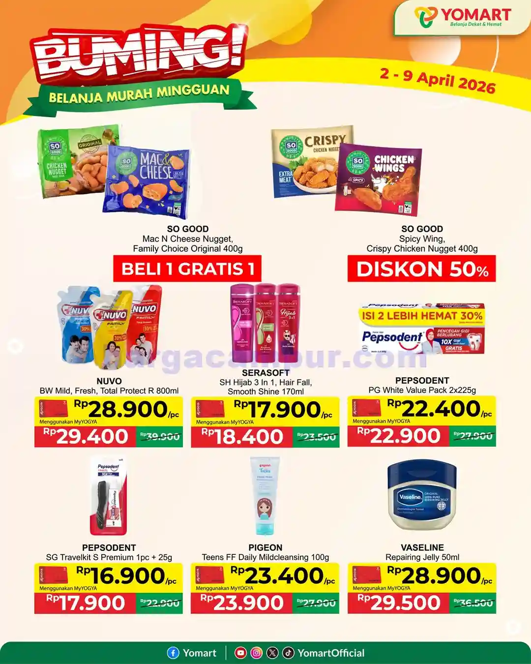 Katalog Promo Yomart Weekend Terbaru 3 - 9 April 2026 10 Katalog Promo Yomart Weekend Terbaru 3 9 April 2026 3