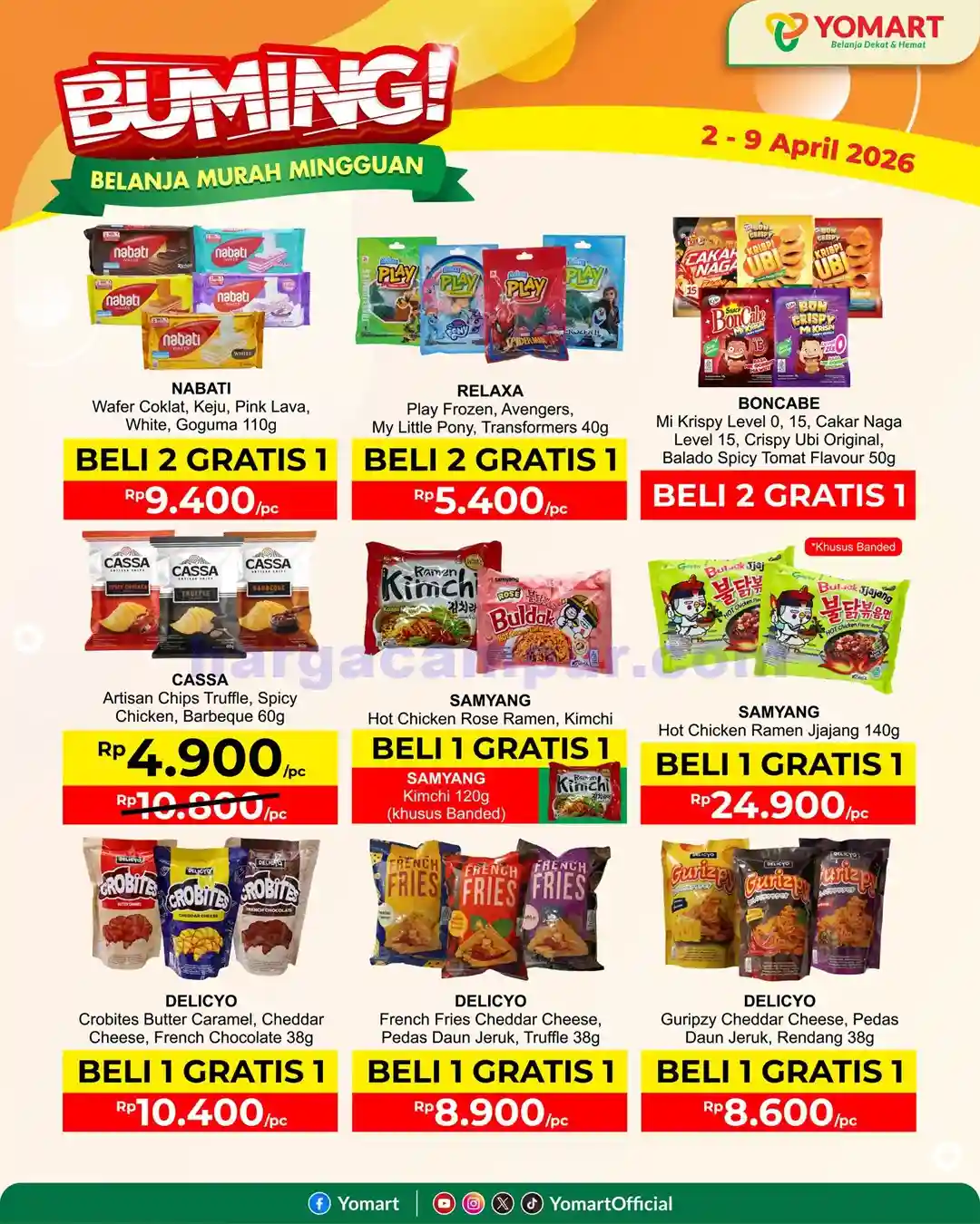 Katalog Promo Yomart Weekend Terbaru 3 - 9 April 2026 7 Katalog Promo Yomart Weekend Terbaru 3 9 April 2026 6