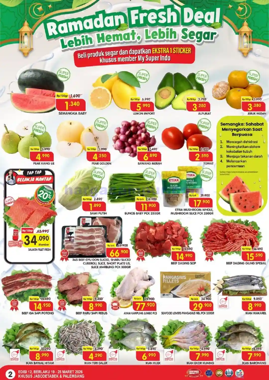 Katalog Promo Superindo Terbaru 19 - 25 Maret 2026 2 Katalog Superindo Promo Terbaru 19 25 Maret 2026 2
