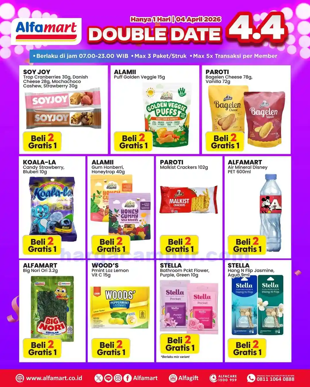 Promo Alfamart Double Date Spesial 4.4 Terbaru 4 April 2026 3 Promo Alfamart Double Date Spesial 4.4 Terbaru 4 April 2026.