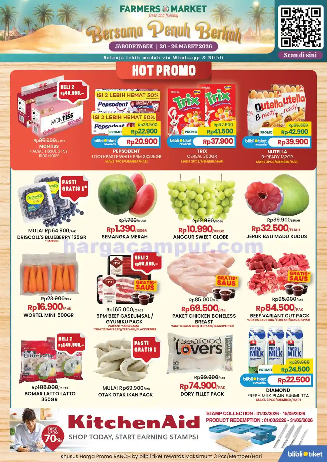 Promo Farmers Market Weekend Terbaru 27 - 29 Maret 2026 1 Promo Farmers Market Weekend Terbaru 20 26 Maret 2026 1