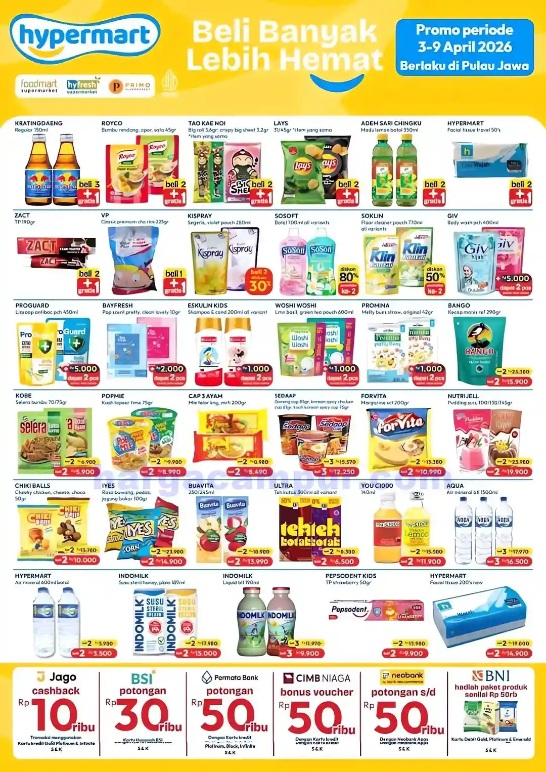 Katalog Promo JSM Hypermart Terbaru 3 - 5 April 2026 7 Katalog Promo JSM Hypermart Terbaru 3 - 9 April 2026.