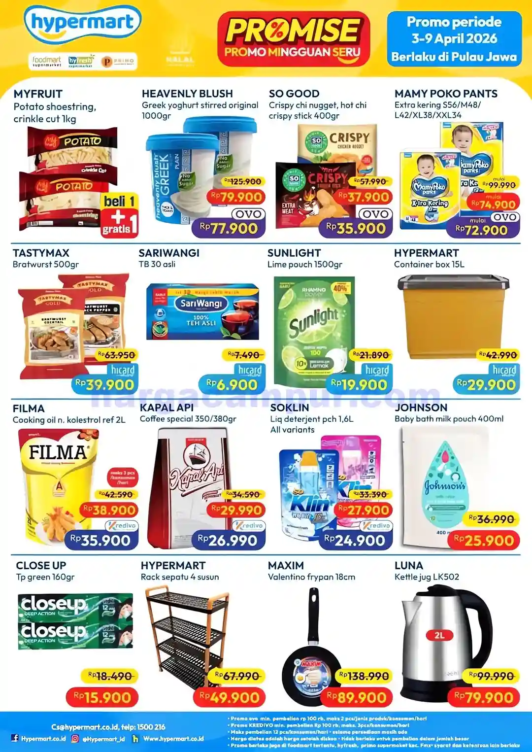 Katalog Promo JSM Hypermart Terbaru 3 - 5 April 2026 1 Promo JSM Hypermart Terbaru 3 9 April 2026 7