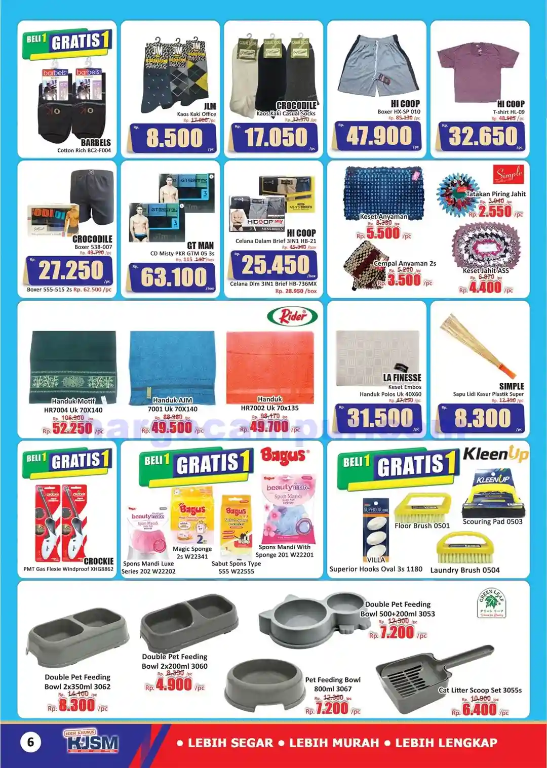 Promo KJSM Hari Hari Pasar Swalayan 26 - 29 Maret 2026 6 Promo KJSM Hari Hari Pasar Swalayan 26 29 Maret 2026 3