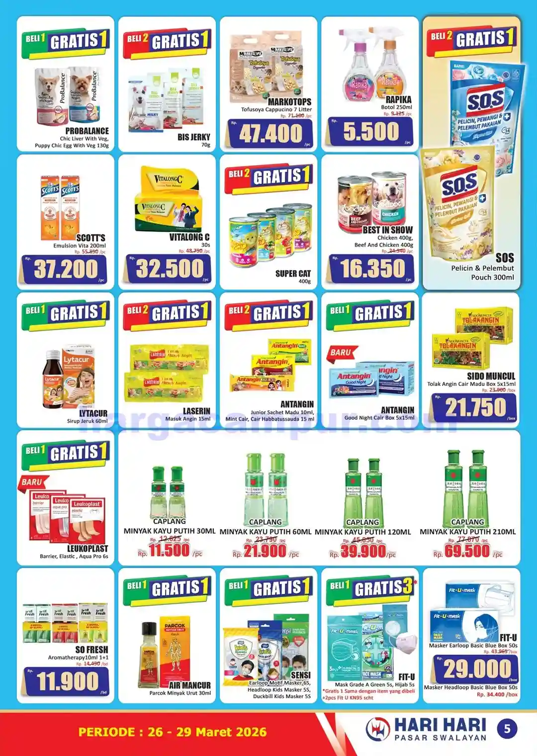 Promo KJSM Hari Hari Pasar Swalayan 26 - 29 Maret 2026 5 Promo KJSM Hari Hari Pasar Swalayan 26 29 Maret 2026 4