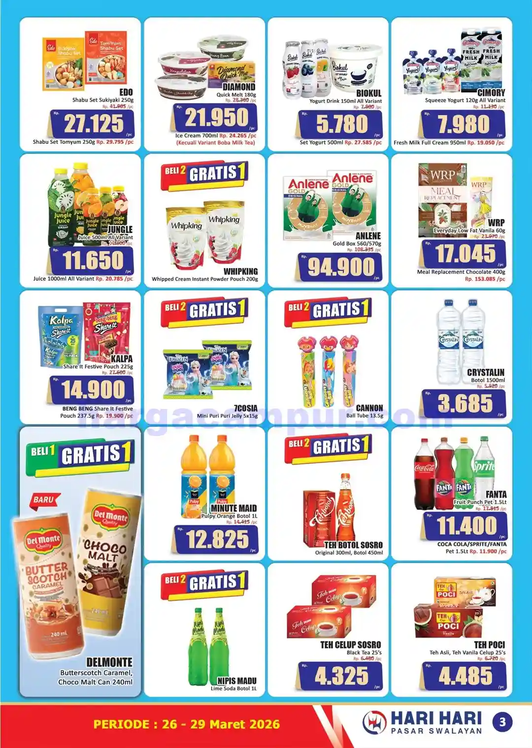 Promo KJSM Hari Hari Pasar Swalayan 26 - 29 Maret 2026 3 Promo KJSM Hari Hari Pasar Swalayan 26 29 Maret 2026 6