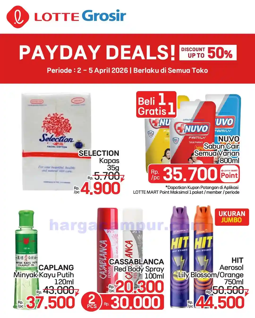 Promo Lotte Grosir Weekend Terbaru 9 - 12 April 2026 8 Promo Lotte Grosir Weekend Terbaru 2 - 5 April 2026.