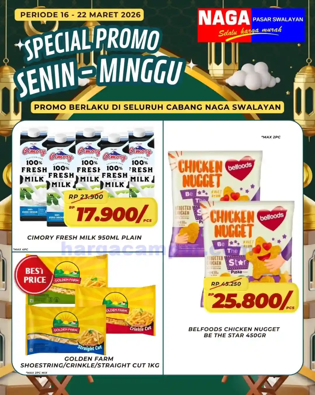 Promo Naga Swalayan Weekday Terbaru 23 - 26 Maret 2026 3 Promo Naga Swalayan Weekday Terbaru 16 - 19 Maret 2026.