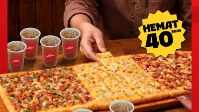Promo PHD THR Paket Pizza Party Hanya Rp318.182