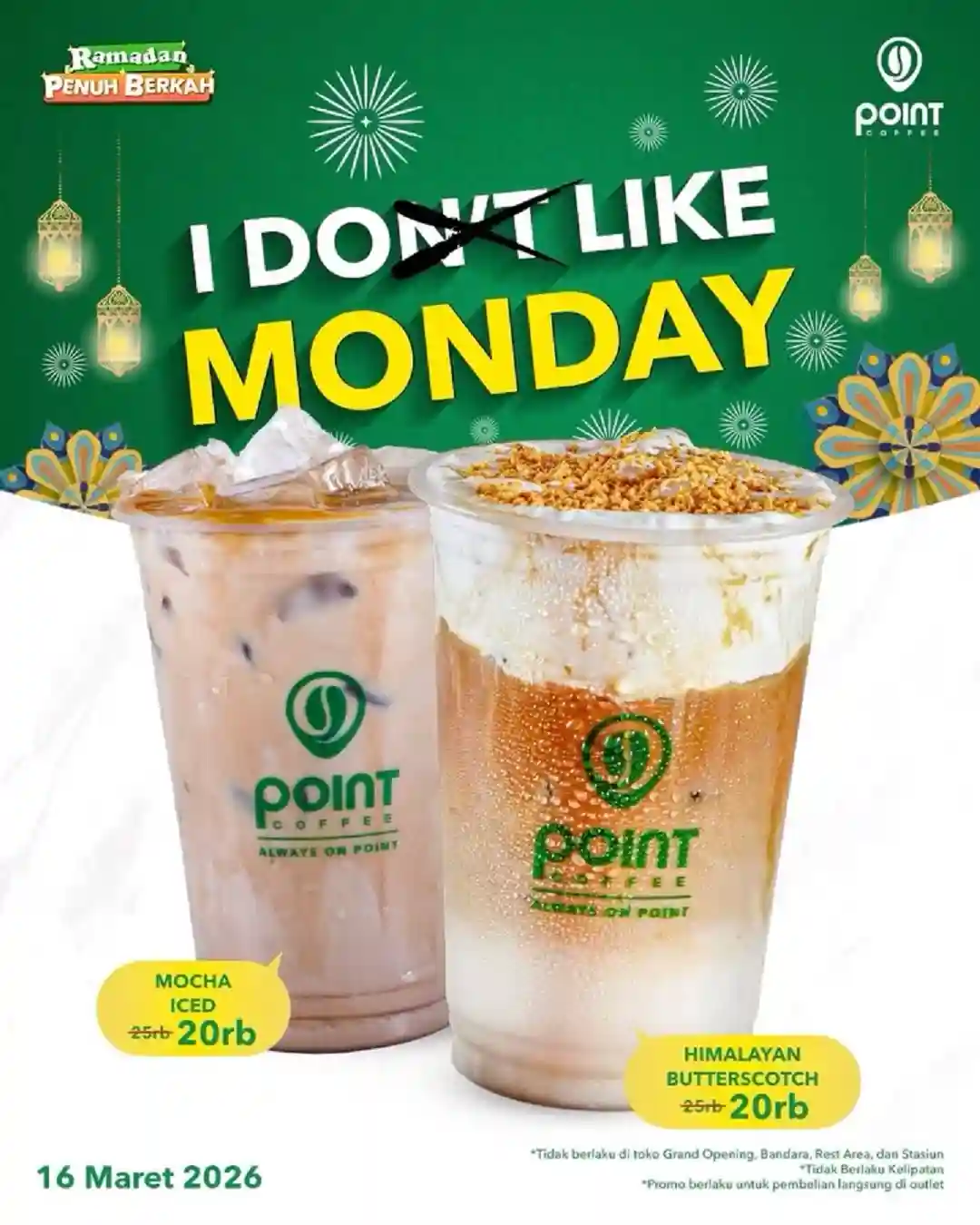 Promo Point Coffee I Like Monday Diskon Hingga 50% Setiap Senin 1 Promo Point Coffee I Like Monday Diskon 16 Maret 2026 1