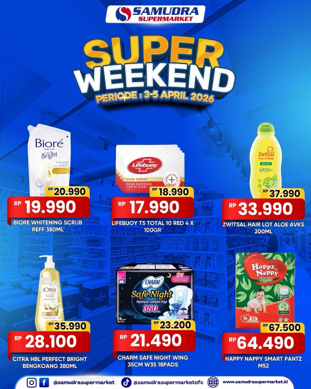 Promo Samudra Supermarket Weekend 10 - 12 April 2026 5 Promo Samudra Supermarket Weekend 3 5 April 2026 3