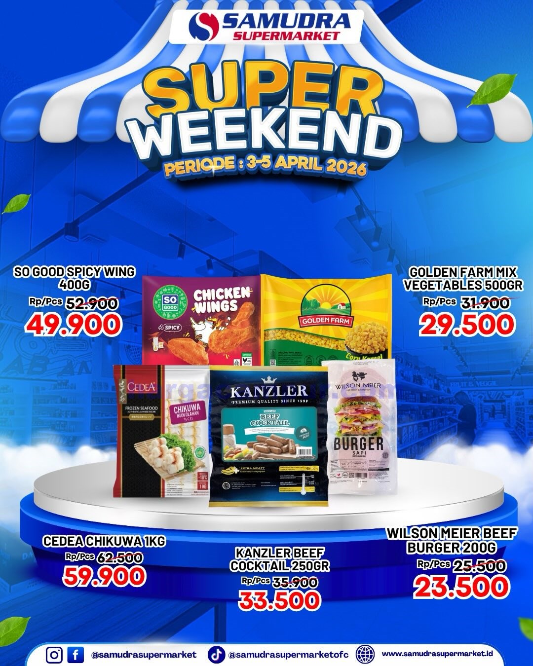 Promo Samudra Supermarket Weekend 10 - 12 April 2026 3 Promo Samudra Supermarket Weekend 3 5 April 2026 5
