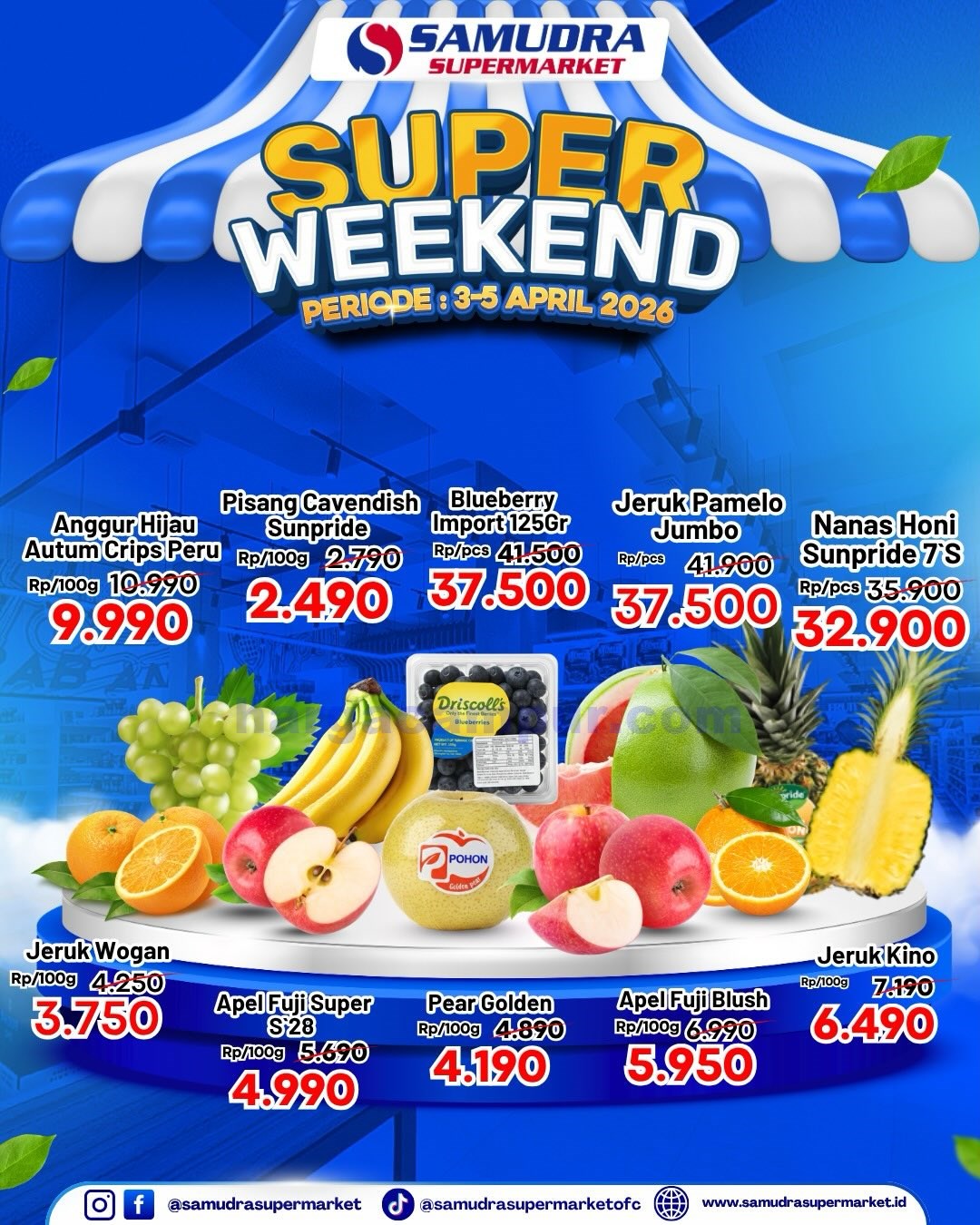 Promo Samudra Supermarket Weekend 10 - 12 April 2026 1 Promo Samudra Supermarket Weekend 3 5 April 2026 7