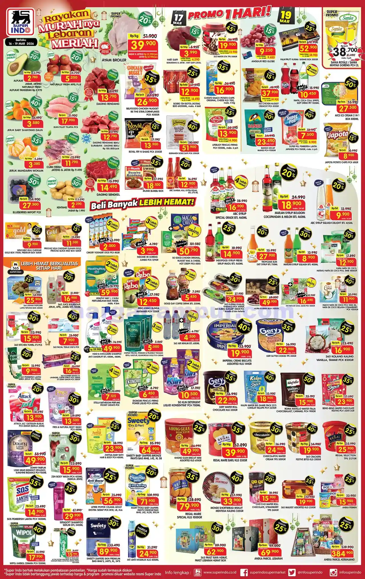 Katalog Promo JSM Superindo Weekday Terbaru 16 - 22 Maret 2026.