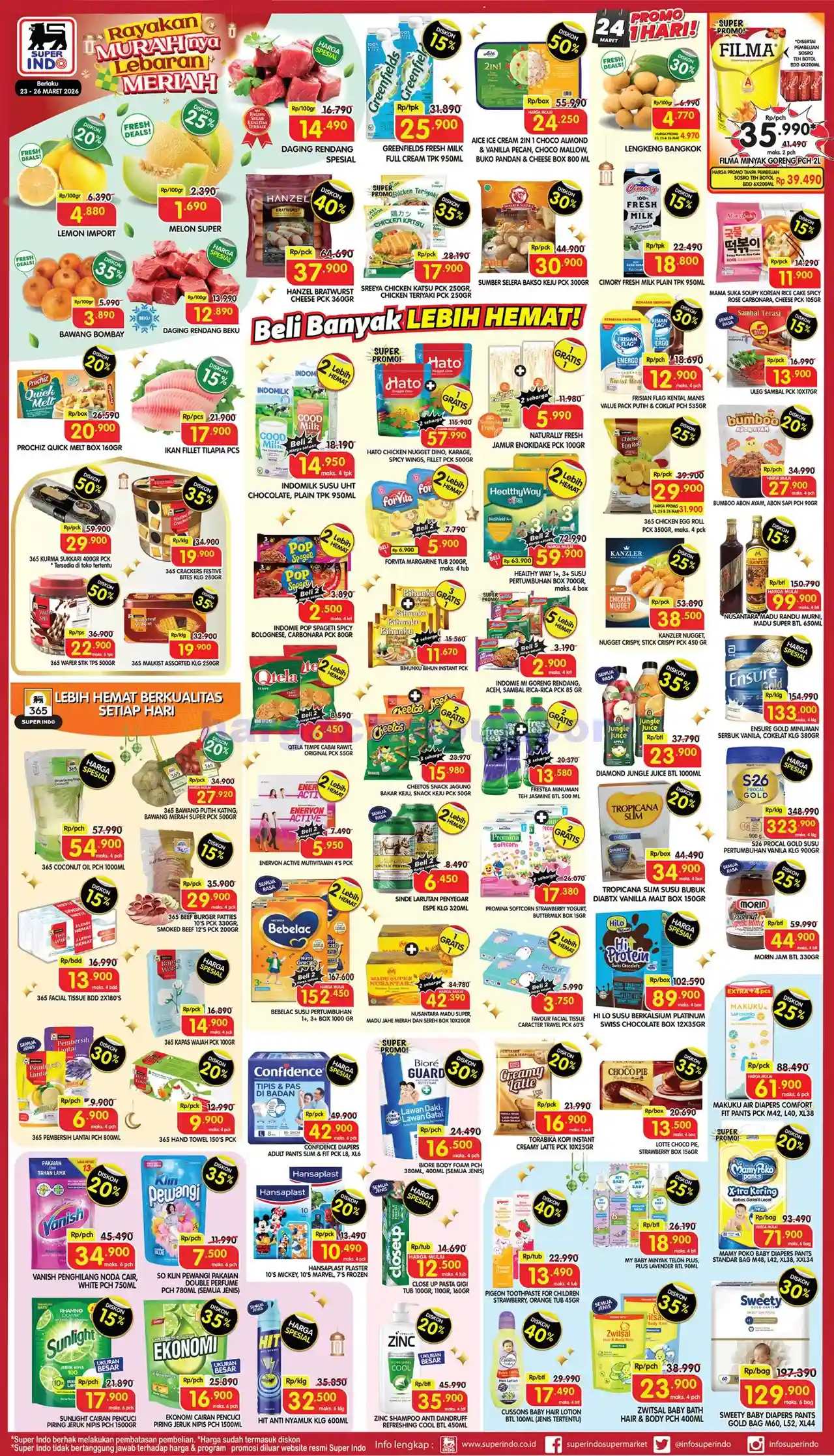 Promo Superindo Weekday Terbaru 23 - 26 Maret 2026 1 Promo Superindo Weekday Terbaru 23 - 26 Maret 2026.