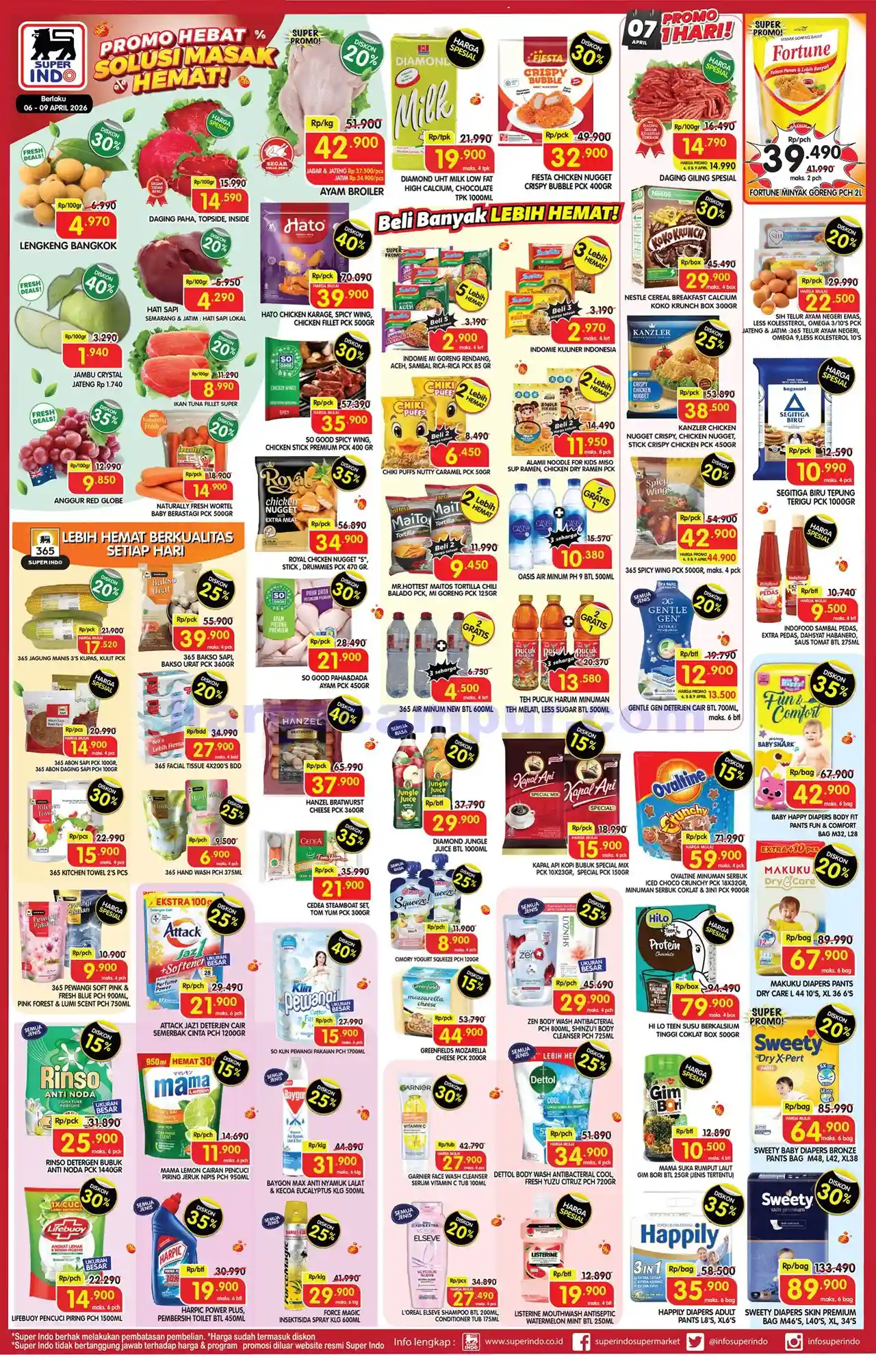 Promo Superindo Weekday Terbaru 13 - 16 April 2026 1 Promo Superindo Weekday Terbaru 6 - 9 April 2026.