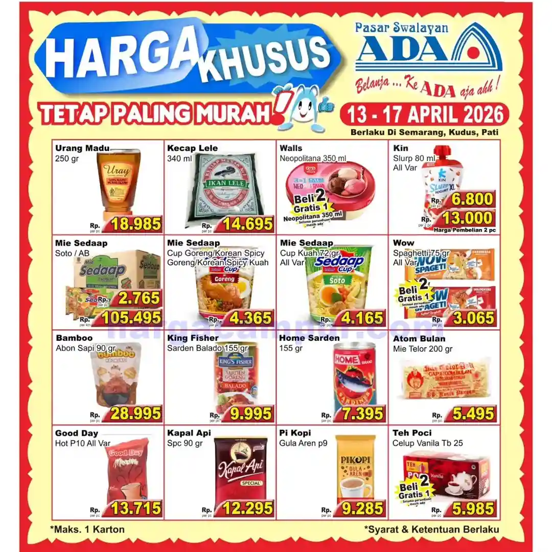 Promo Ada Swalayan Weekend Terbaru 18 - 19 April 2026 3 Katalog Promo Ada Swalayan Terbaru 13 17 April 2026 10